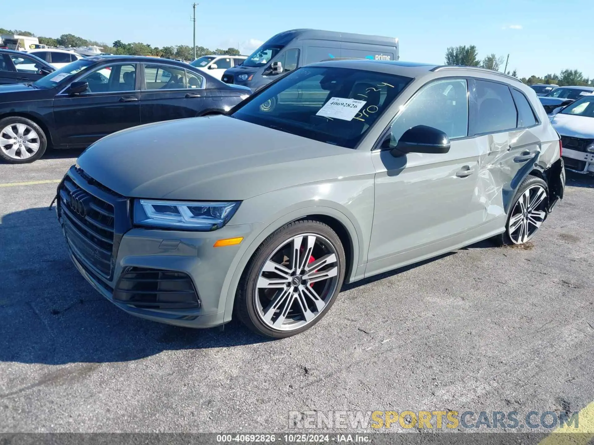 2 Фотография поврежденного автомобиля WA1B4AFY0K2116350 AUDI SQ5 2019