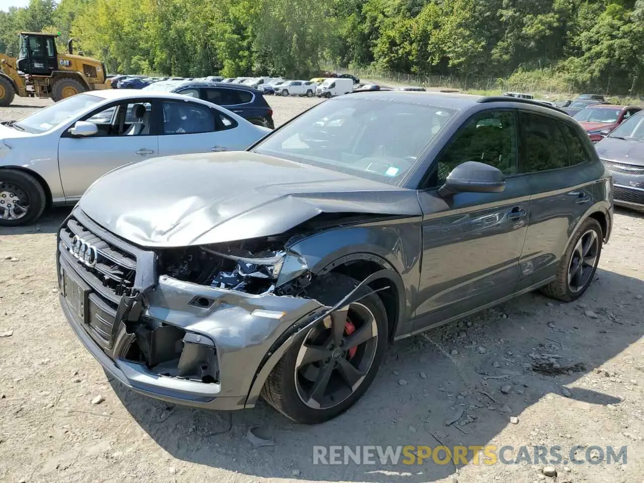 1 Фотография поврежденного автомобиля WA1B4AFY2K2029341 AUDI SQ5 2019