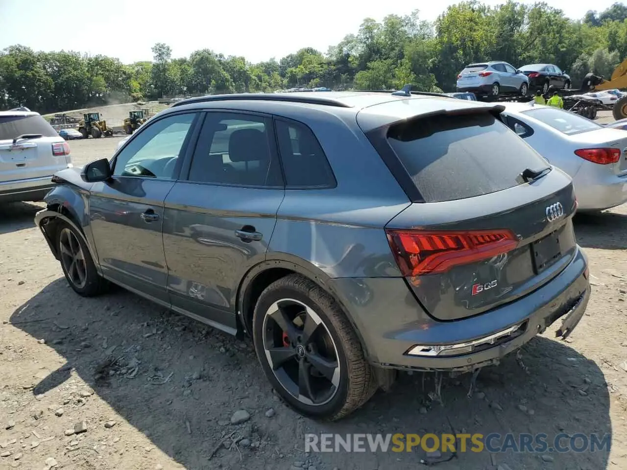 2 Фотография поврежденного автомобиля WA1B4AFY2K2029341 AUDI SQ5 2019