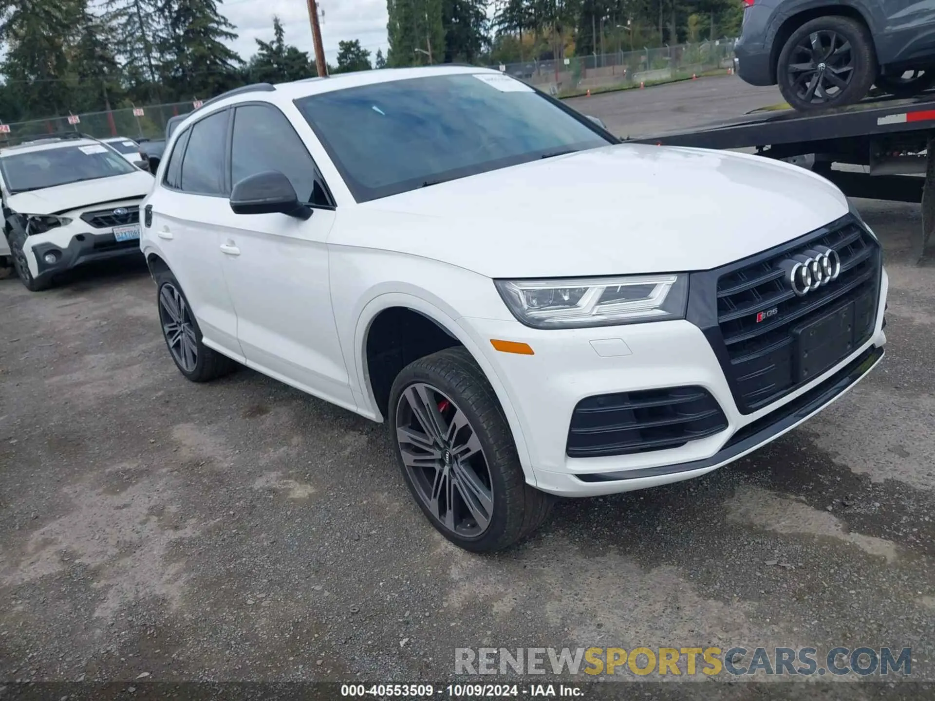 1 Фотография поврежденного автомобиля WA1B4AFY4K2097382 AUDI SQ5 2019