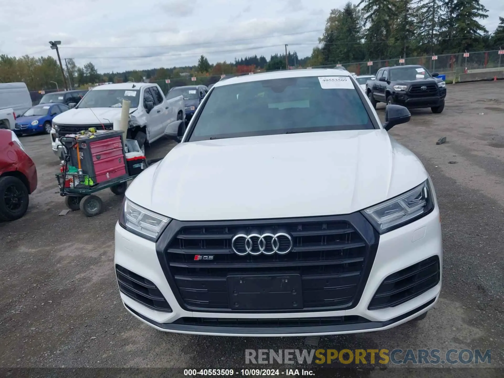 13 Фотография поврежденного автомобиля WA1B4AFY4K2097382 AUDI SQ5 2019