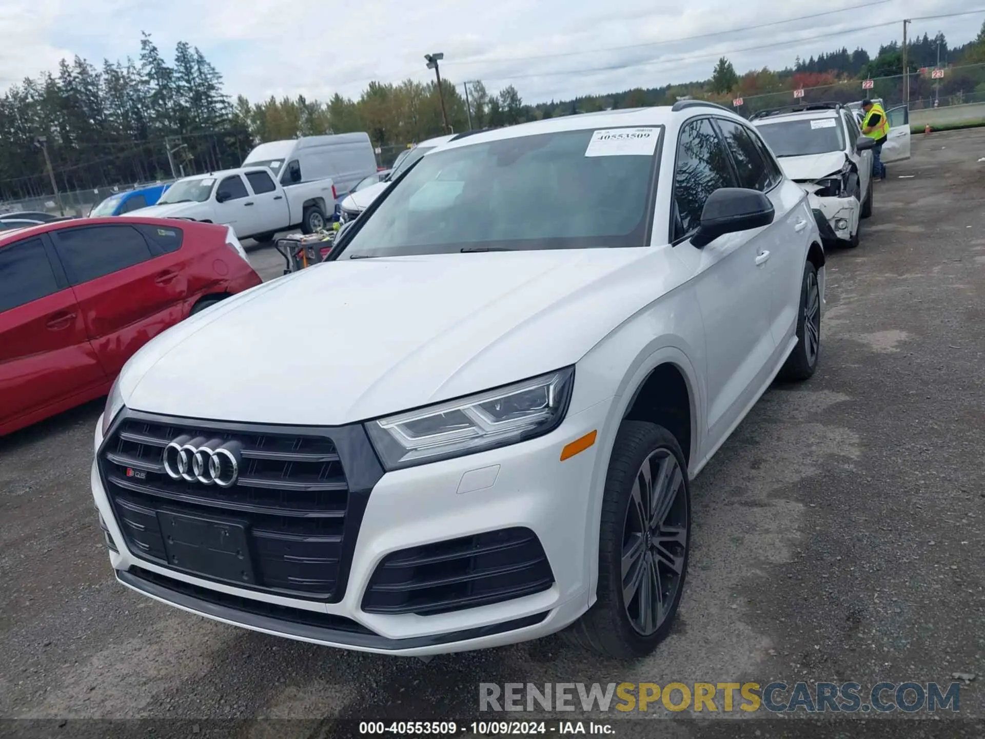 2 Фотография поврежденного автомобиля WA1B4AFY4K2097382 AUDI SQ5 2019