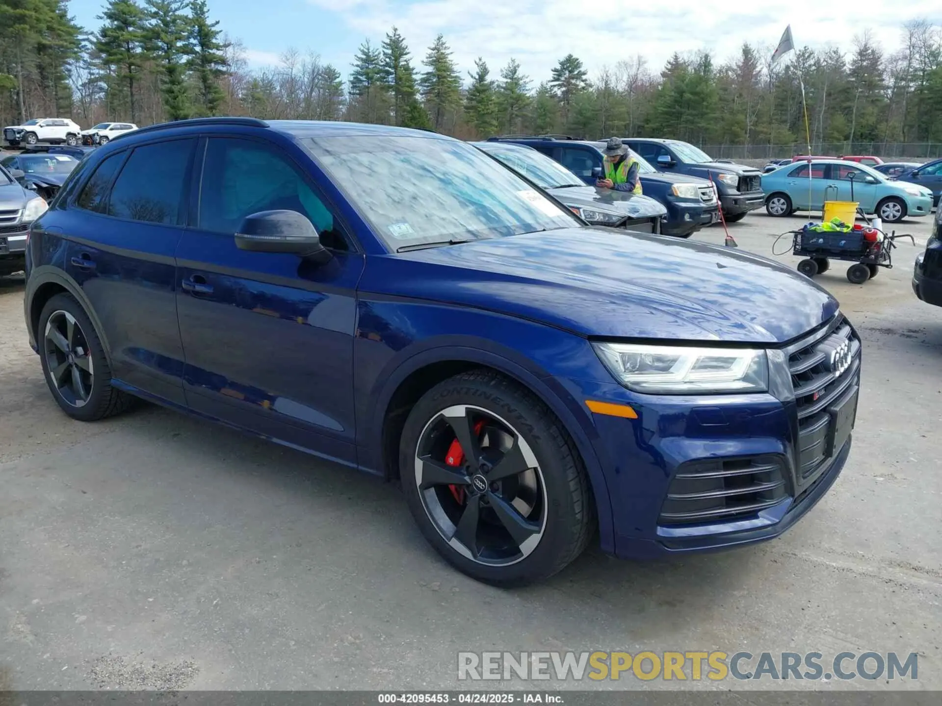 1 Фотография поврежденного автомобиля WA1B4AFY7K2091687 AUDI SQ5 2019
