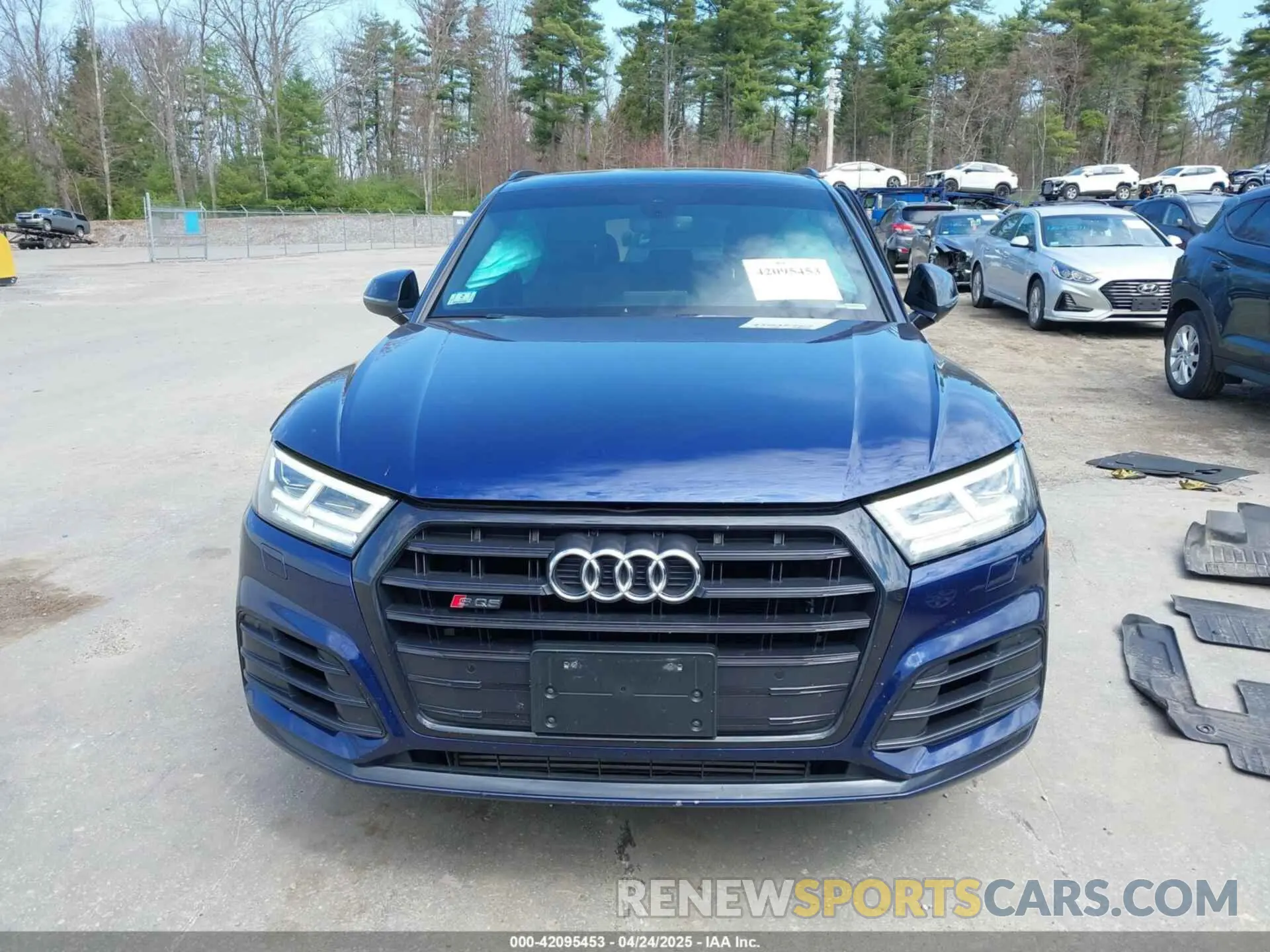 12 Фотография поврежденного автомобиля WA1B4AFY7K2091687 AUDI SQ5 2019