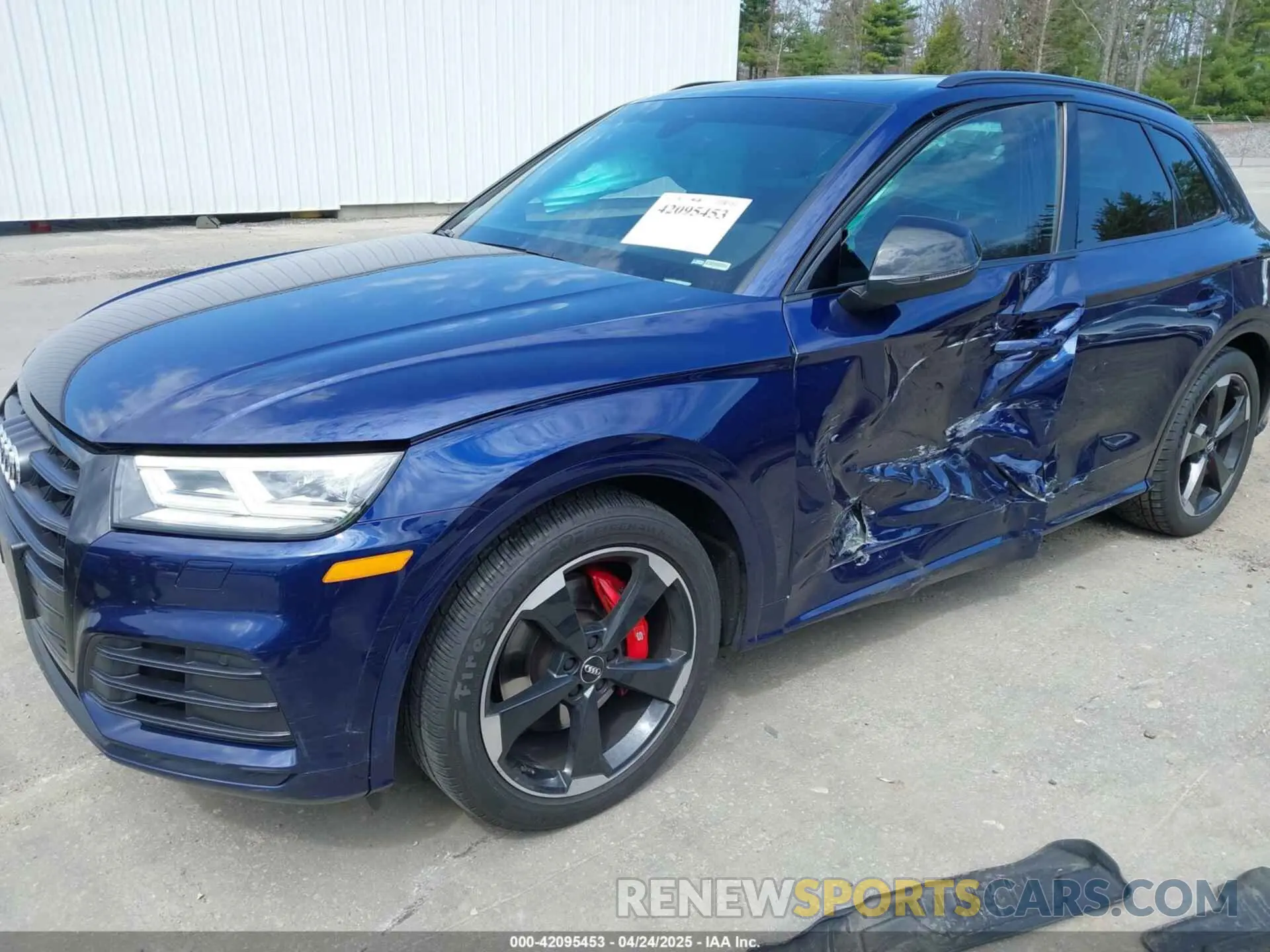 2 Фотография поврежденного автомобиля WA1B4AFY7K2091687 AUDI SQ5 2019