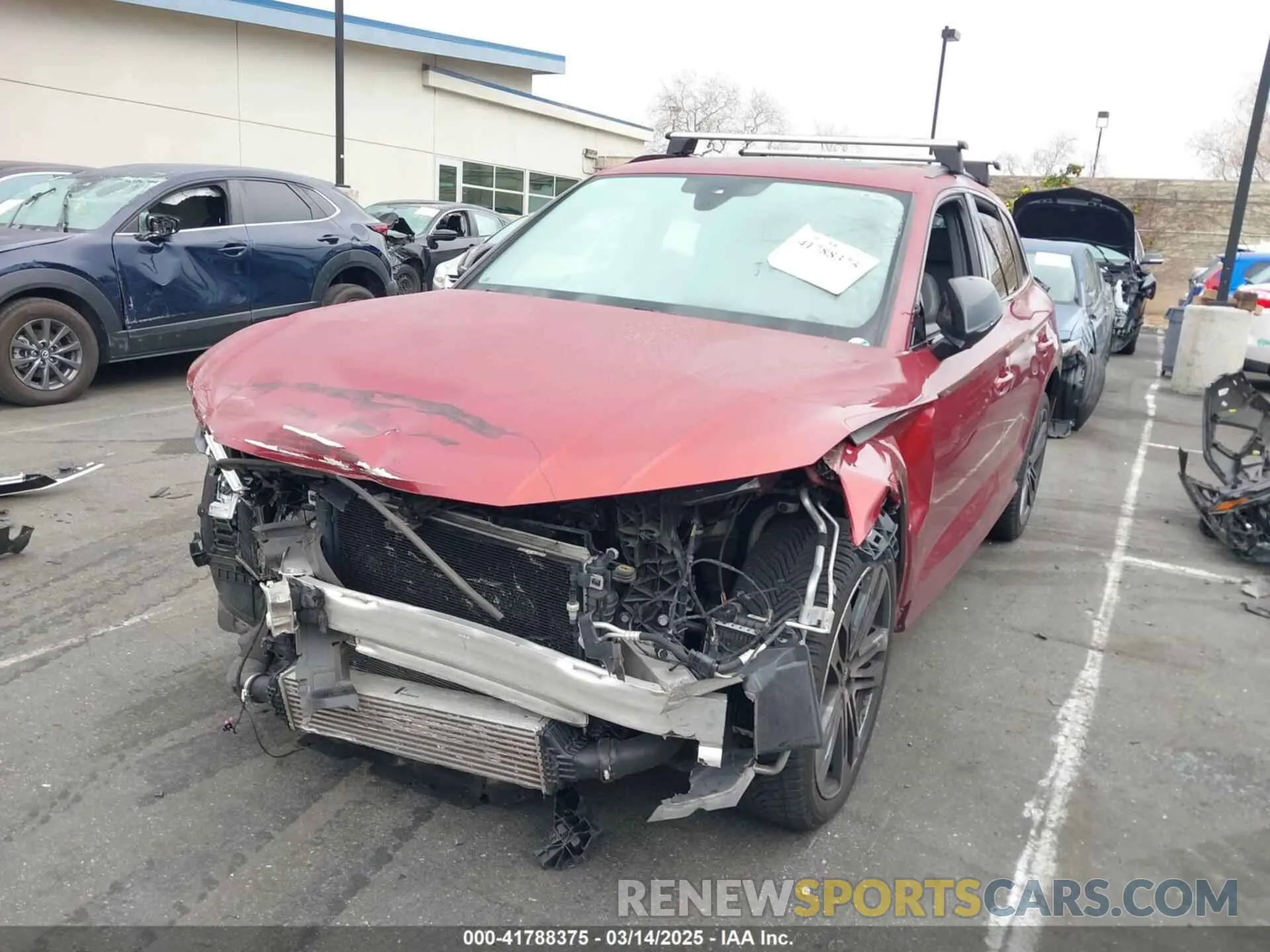 12 Photograph of a damaged car WA1B4AFY8K2004346 AUDI SQ5 2019