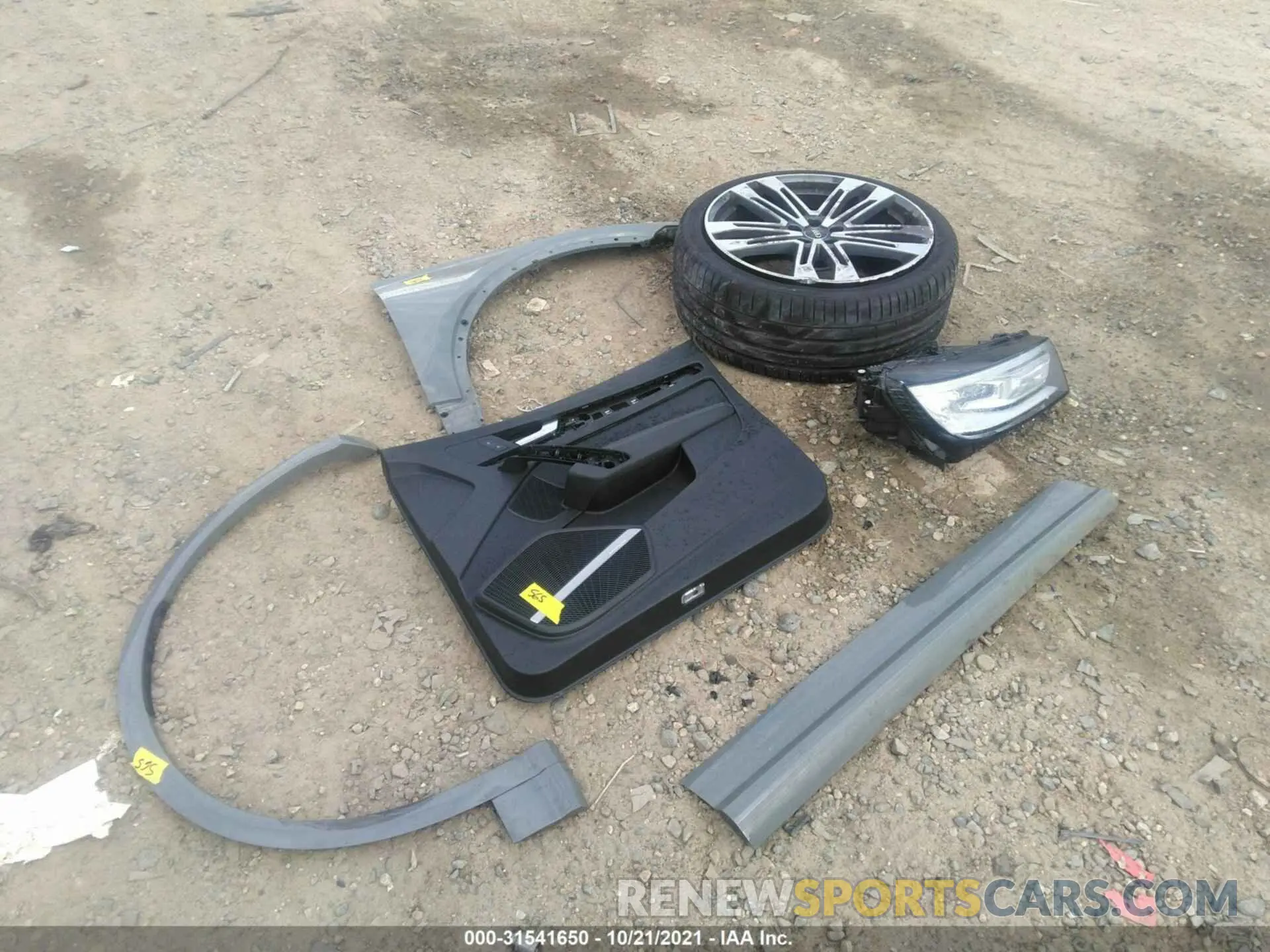 12 Фотография поврежденного автомобиля WA1B4BFY3K2111648 AUDI SQ5 2019