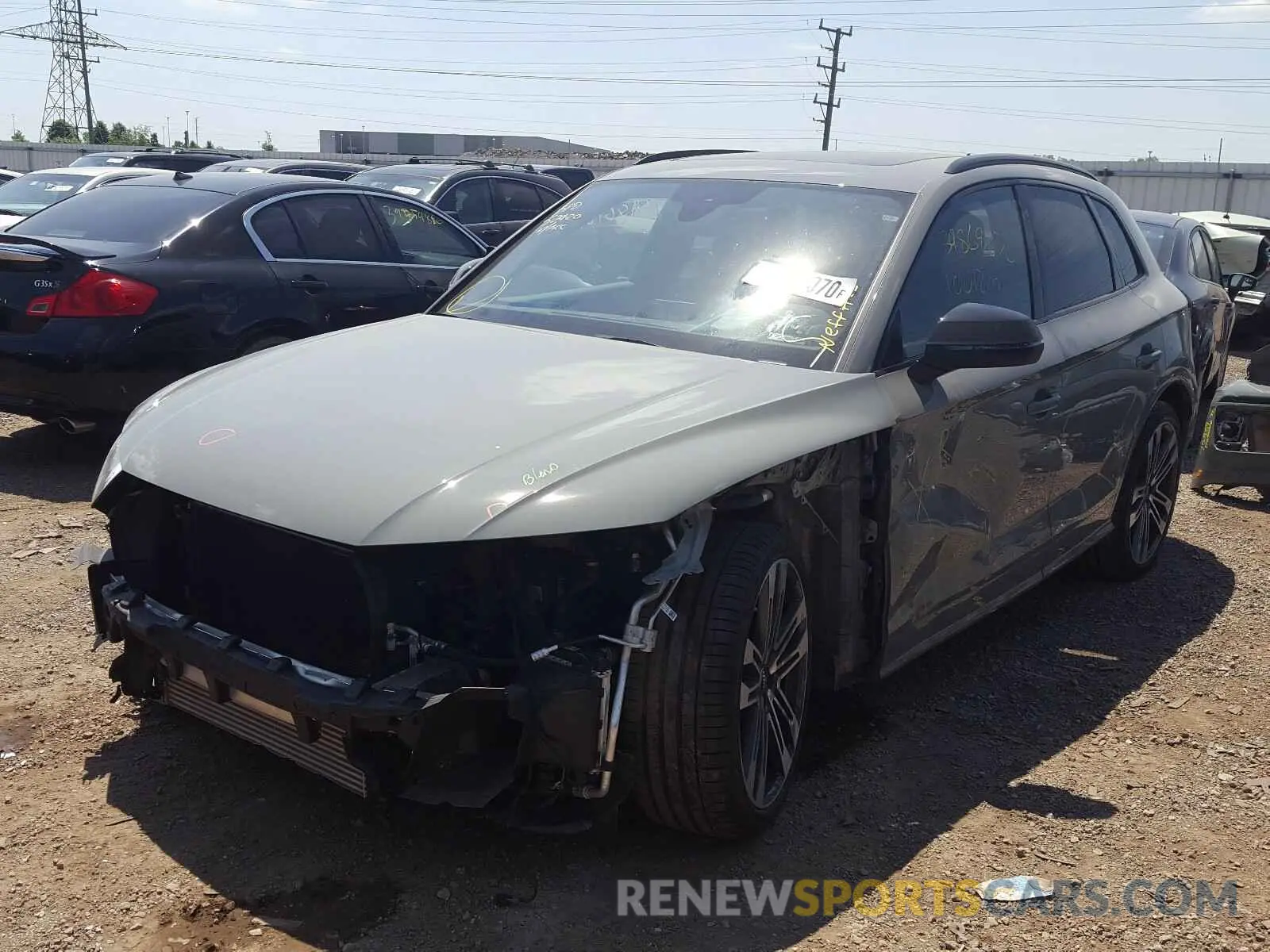 2 Photograph of a damaged car WA1C4AFY0K2095827 AUDI SQ5 2019