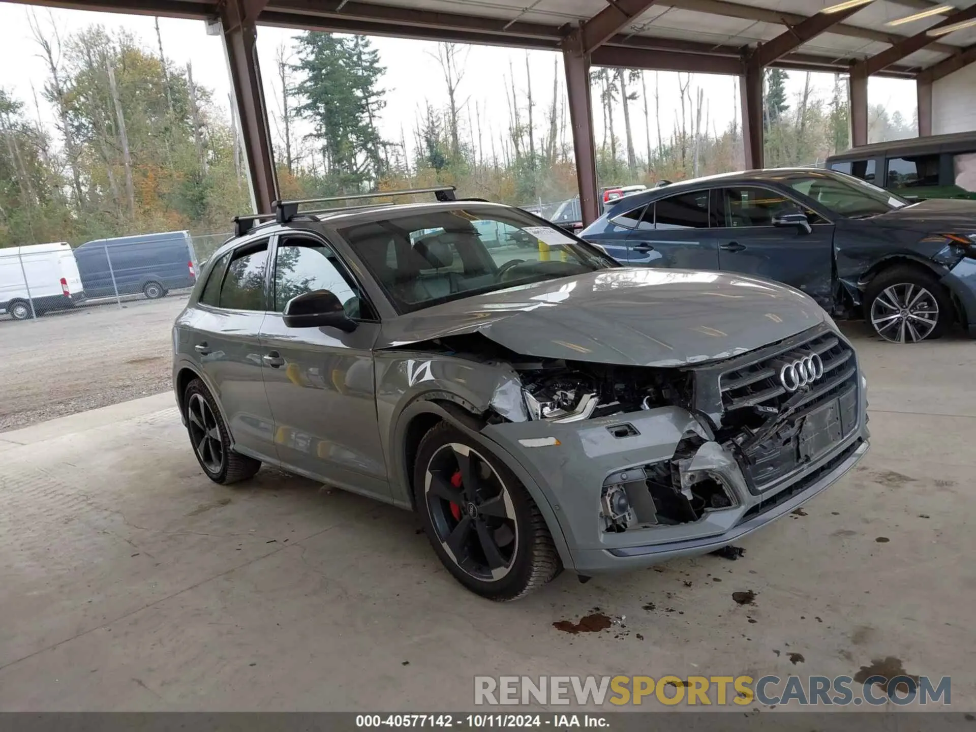 1 Photograph of a damaged car WA1C4AFY2K2005545 AUDI SQ5 2019