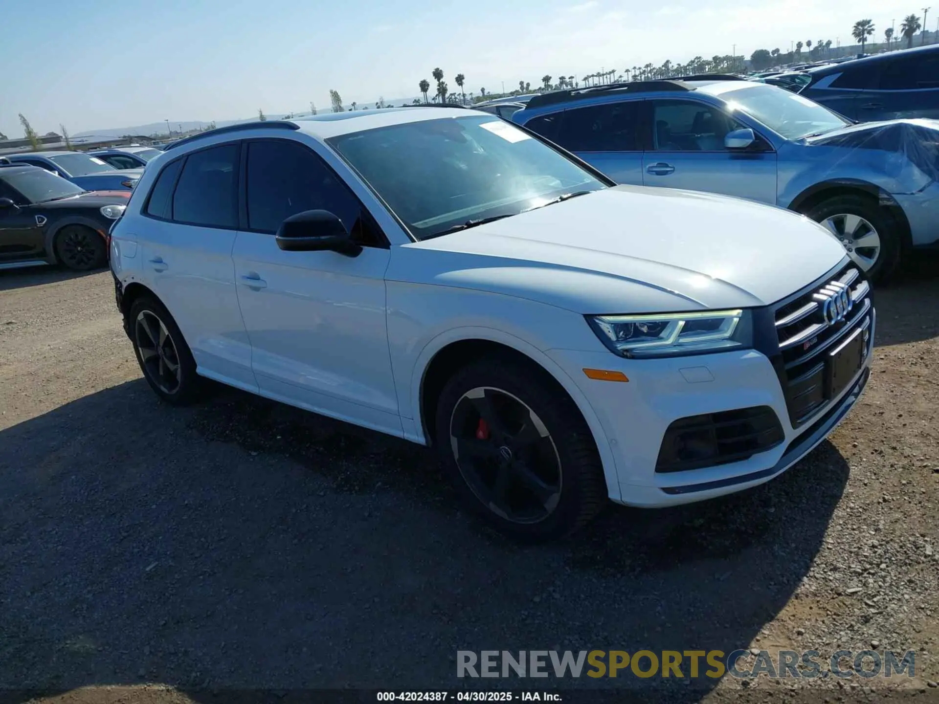 1 Фотография поврежденного автомобиля WA1C4AFY4K2131017 AUDI SQ5 2019