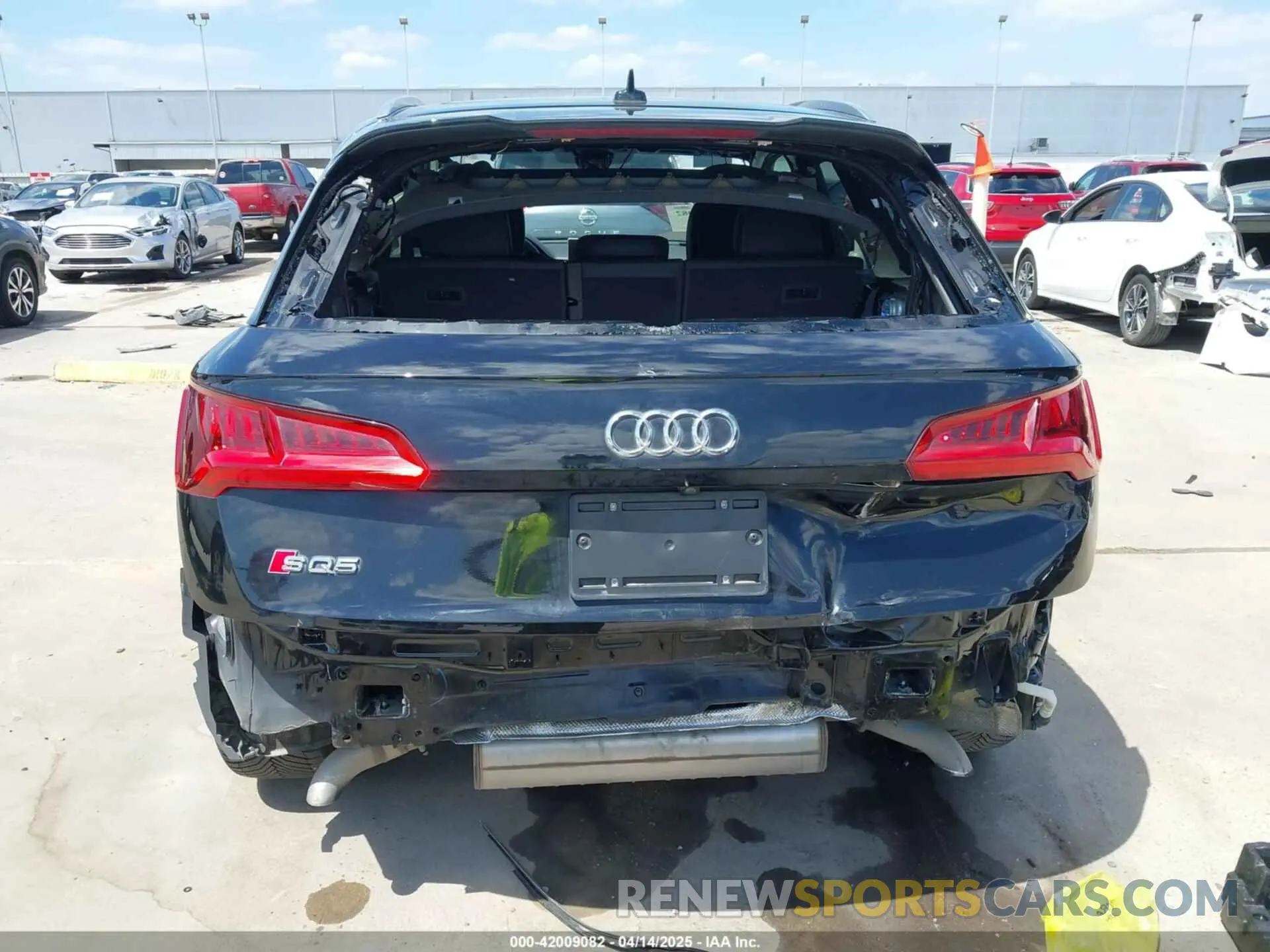 6 Фотография поврежденного автомобиля WA1B4AFY0L2059116 AUDI SQ5 2020