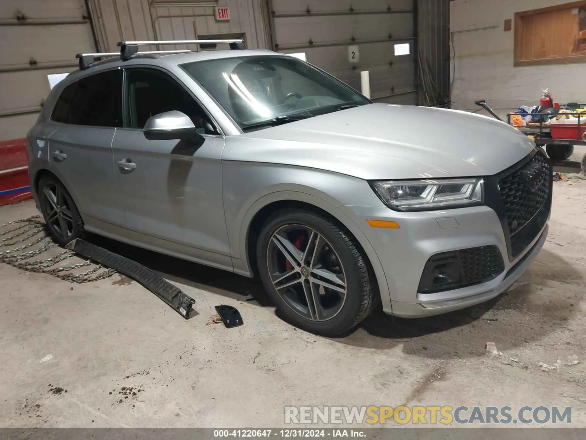 1 Фотография поврежденного автомобиля WA1B4AFY2L2078802 AUDI SQ5 2020