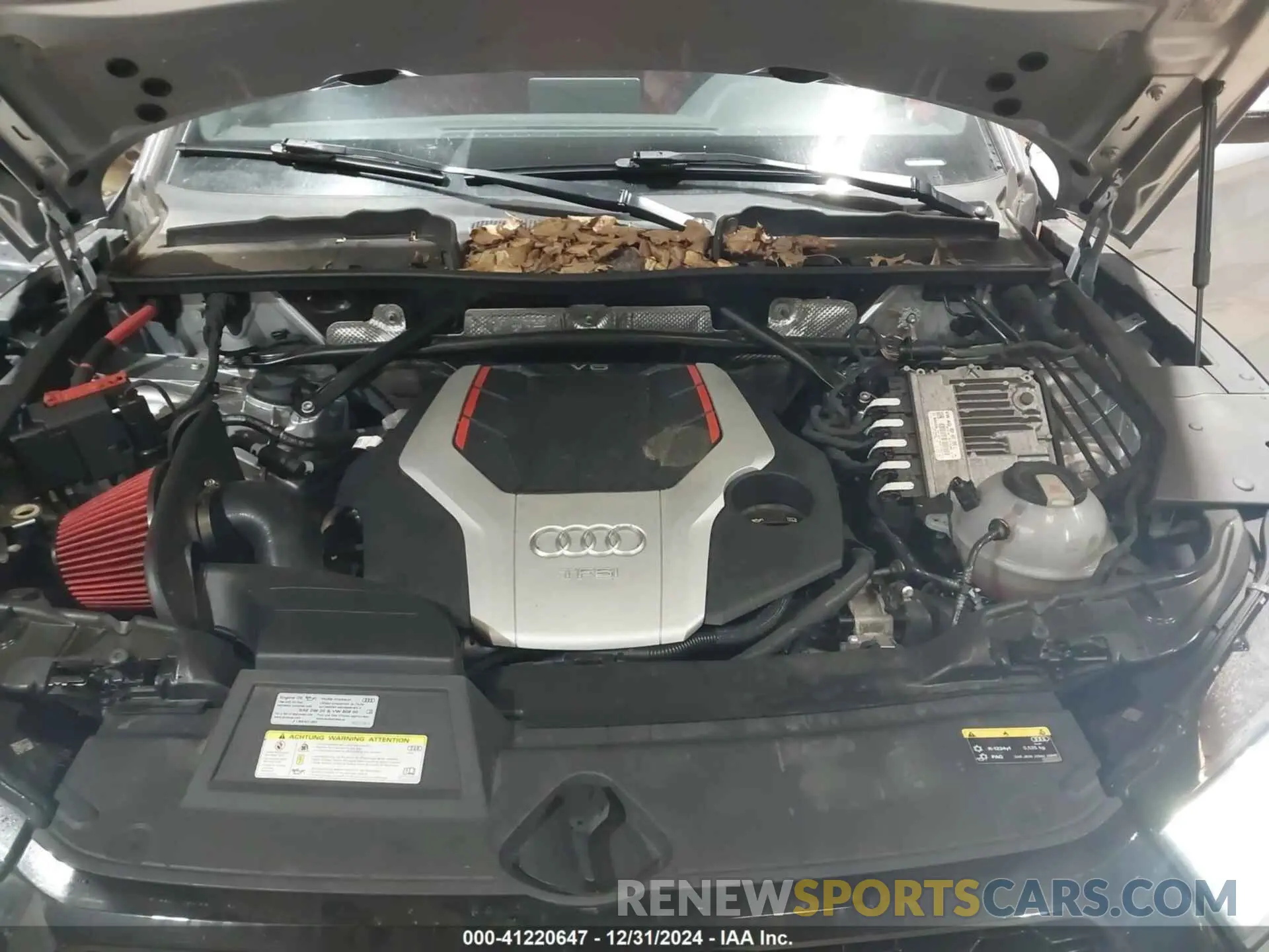 10 Фотография поврежденного автомобиля WA1B4AFY2L2078802 AUDI SQ5 2020