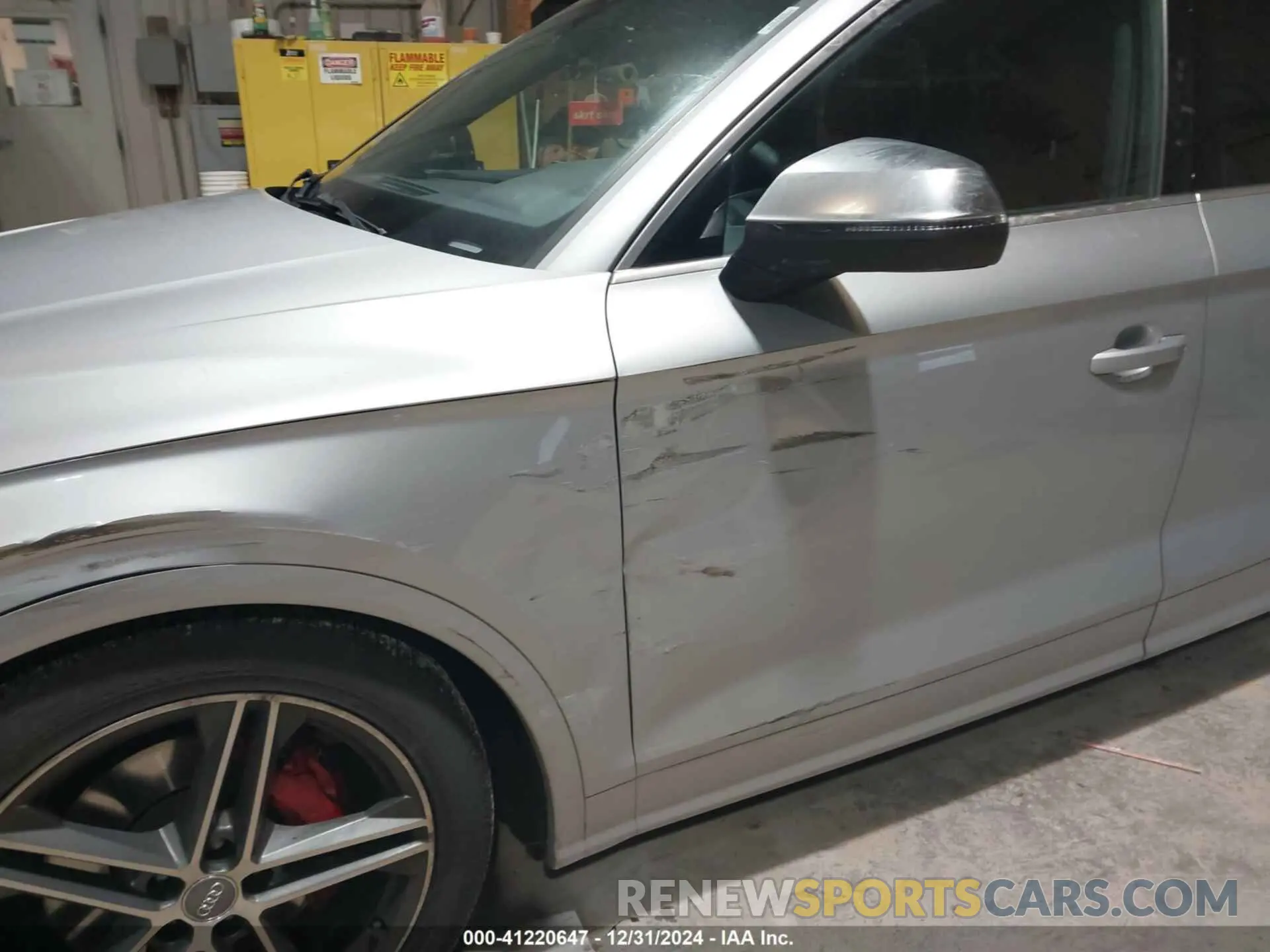 6 Фотография поврежденного автомобиля WA1B4AFY2L2078802 AUDI SQ5 2020