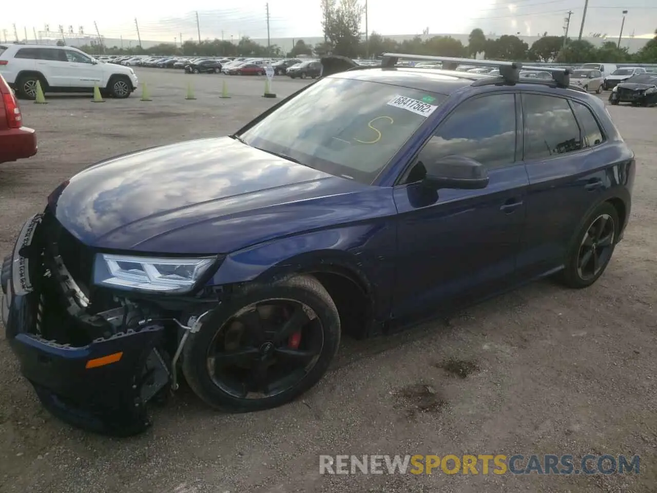 1 Фотография поврежденного автомобиля WA1B4AFY3L2102220 AUDI SQ5 2020