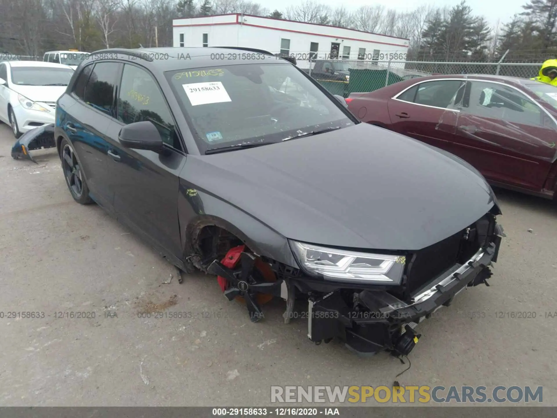 1 Photograph of a damaged car WA1B4AFY3L2123147 AUDI SQ5 2020