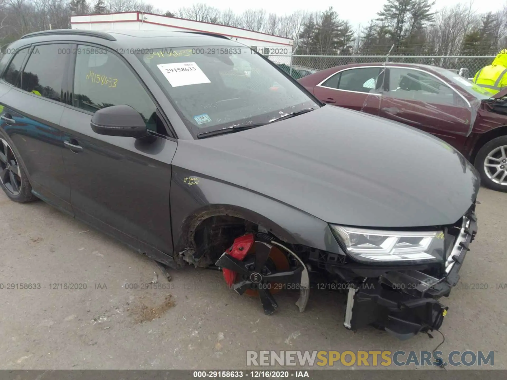 6 Photograph of a damaged car WA1B4AFY3L2123147 AUDI SQ5 2020
