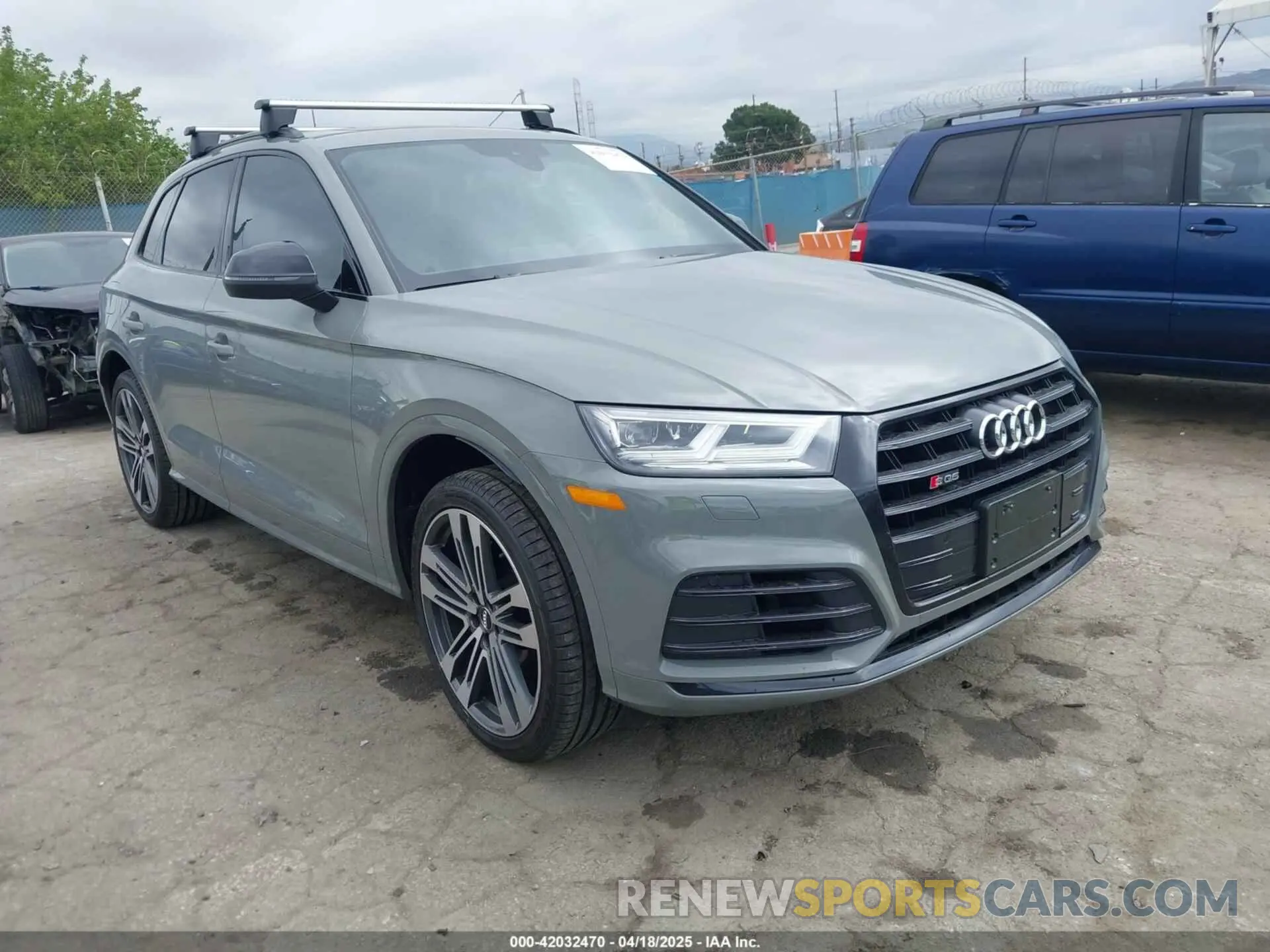 1 Фотография поврежденного автомобиля WA1B4AFY5L2008677 AUDI SQ5 2020