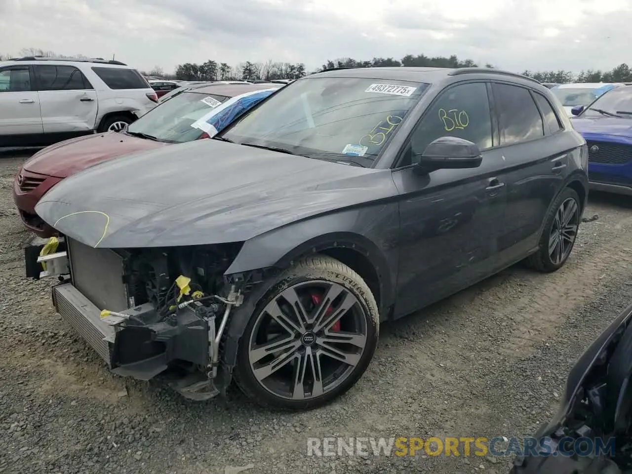 1 Фотография поврежденного автомобиля WA1B4AFY5L2021994 AUDI SQ5 2020