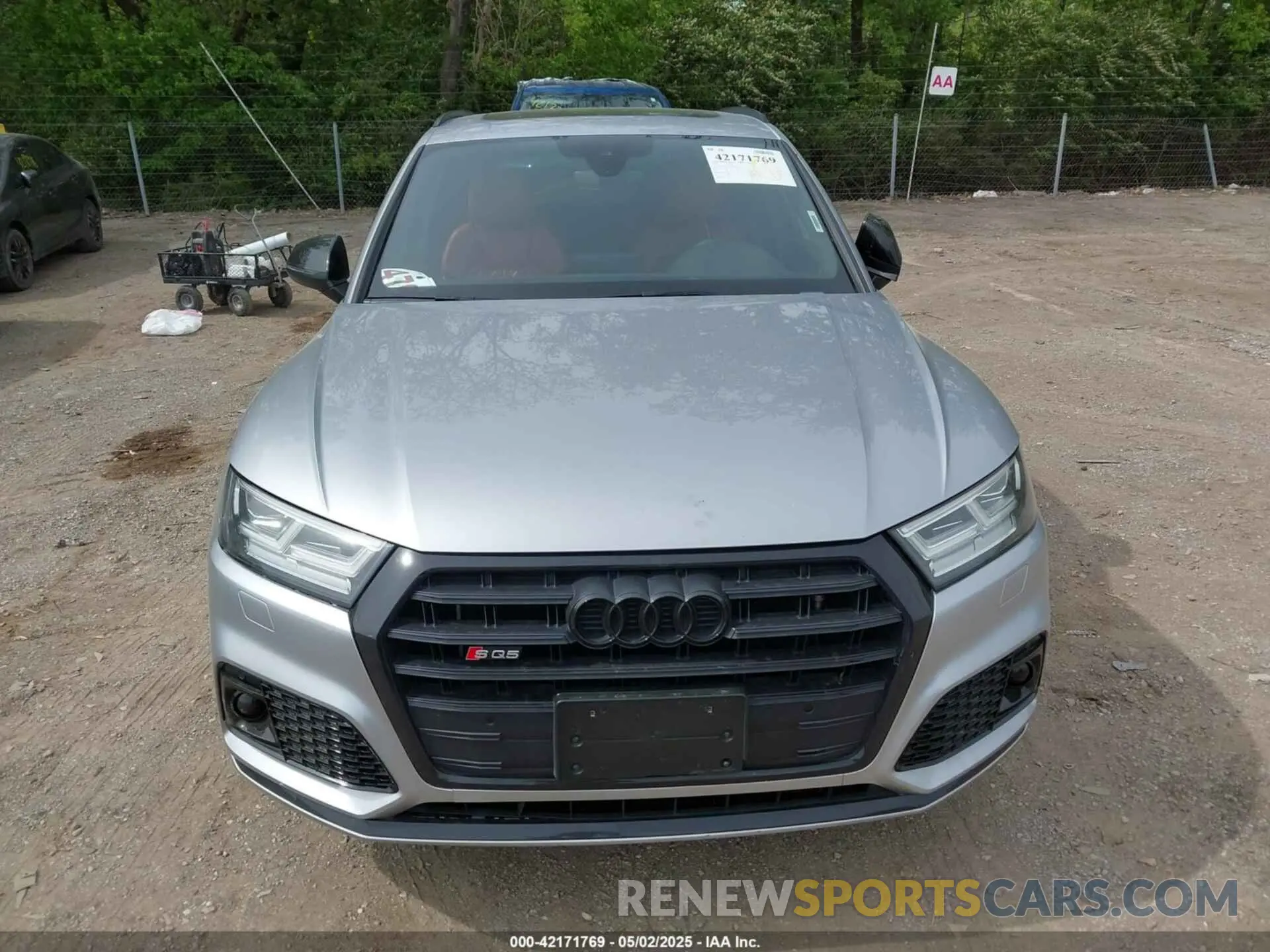 6 Фотография поврежденного автомобиля WA1B4AFY7L2085499 AUDI SQ5 2020