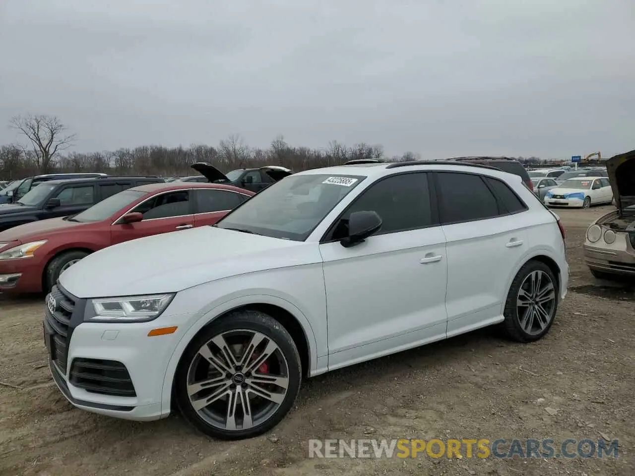 1 Фотография поврежденного автомобиля WA1B4AFY7L2086507 AUDI SQ5 2020