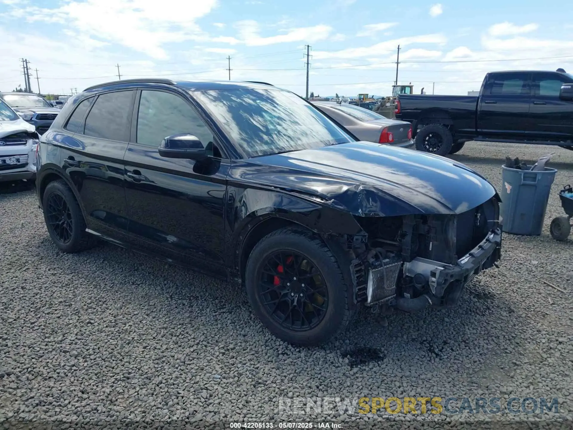1 Фотография поврежденного автомобиля WA1B4AFY8L2040006 AUDI SQ5 2020