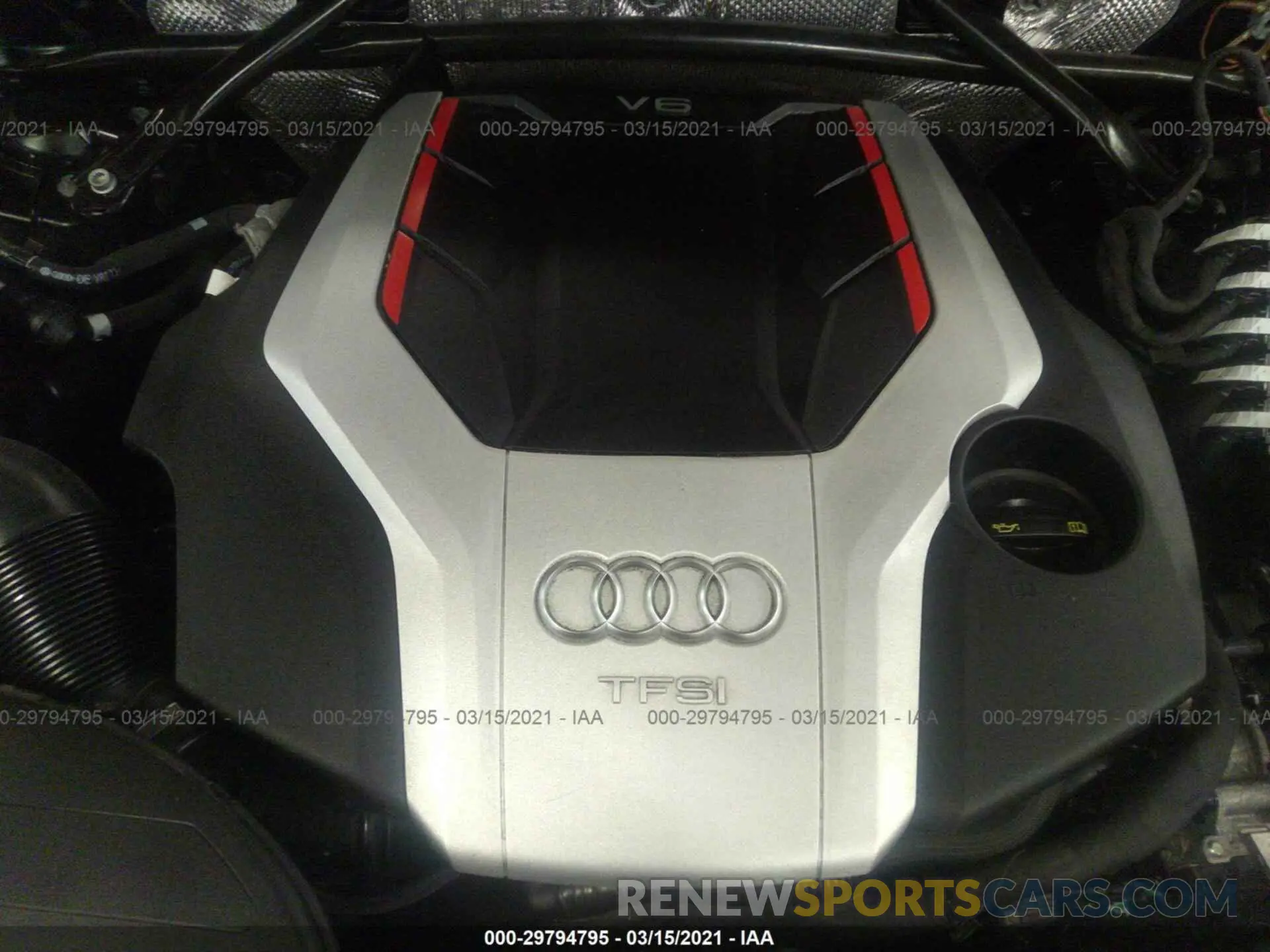 10 Photograph of a damaged car WA1B4AFYXL2010795 AUDI SQ5 2020