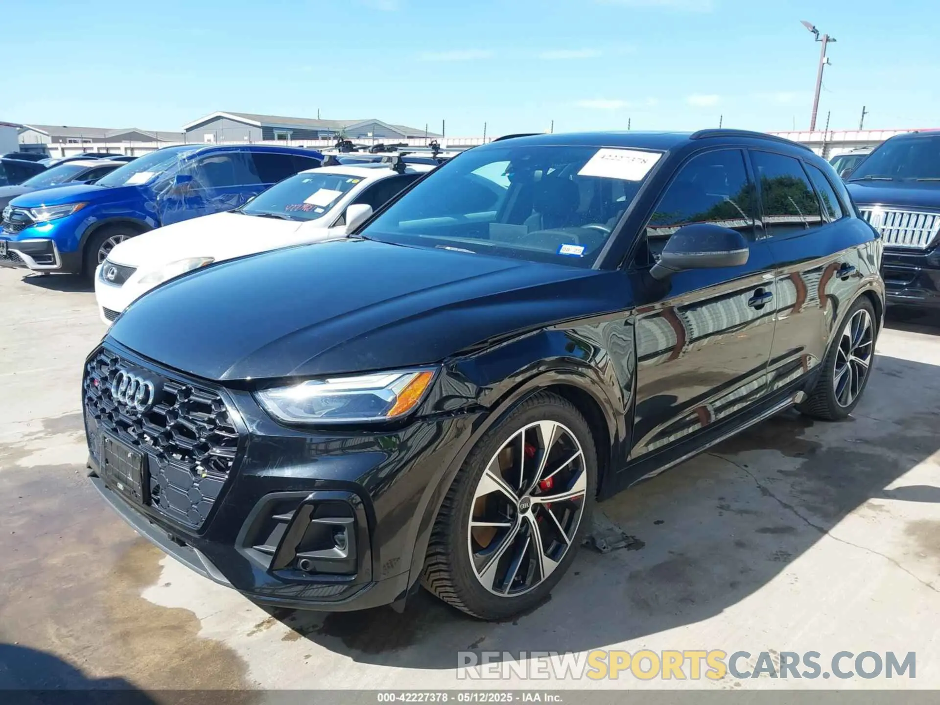 2 Фотография поврежденного автомобиля WA1B4AFY1M2001646 AUDI SQ5 2021
