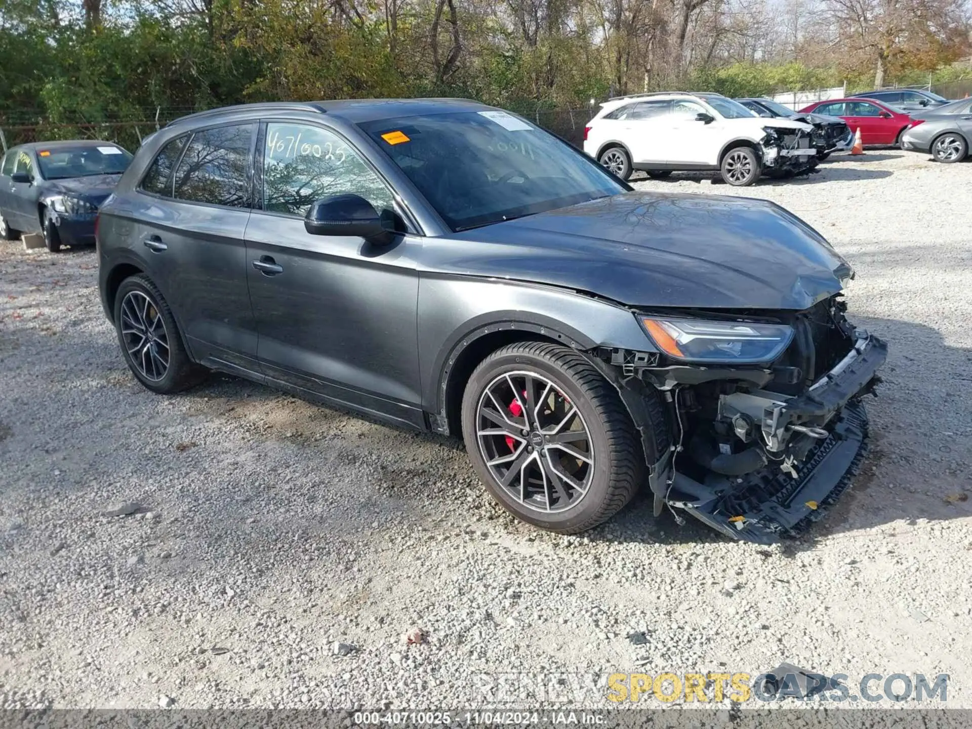 1 Фотография поврежденного автомобиля WA1B4AFY5M2001715 AUDI SQ5 2021