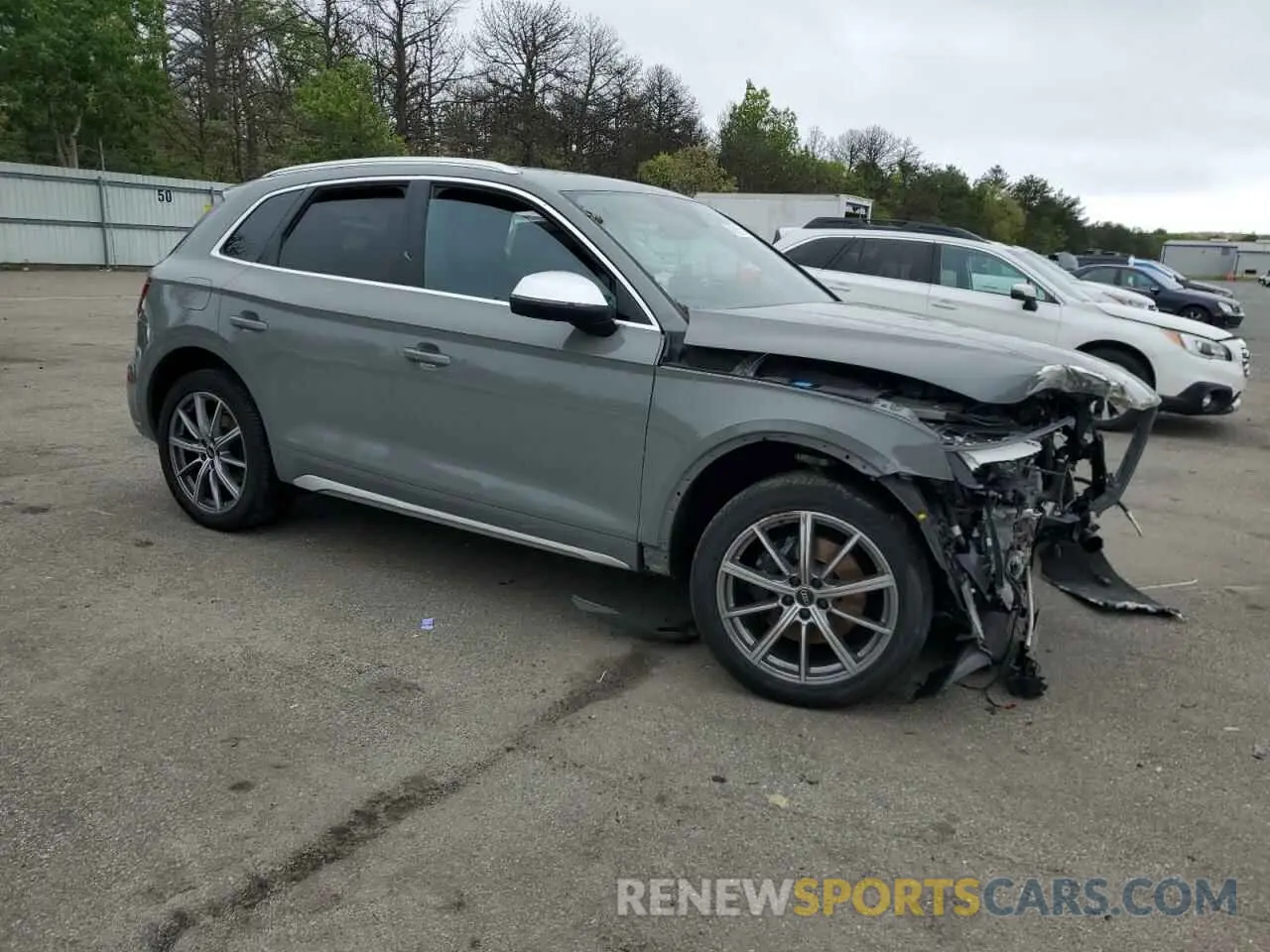 4 Фотография поврежденного автомобиля WA1B4AFY5M2047724 AUDI SQ5 2021