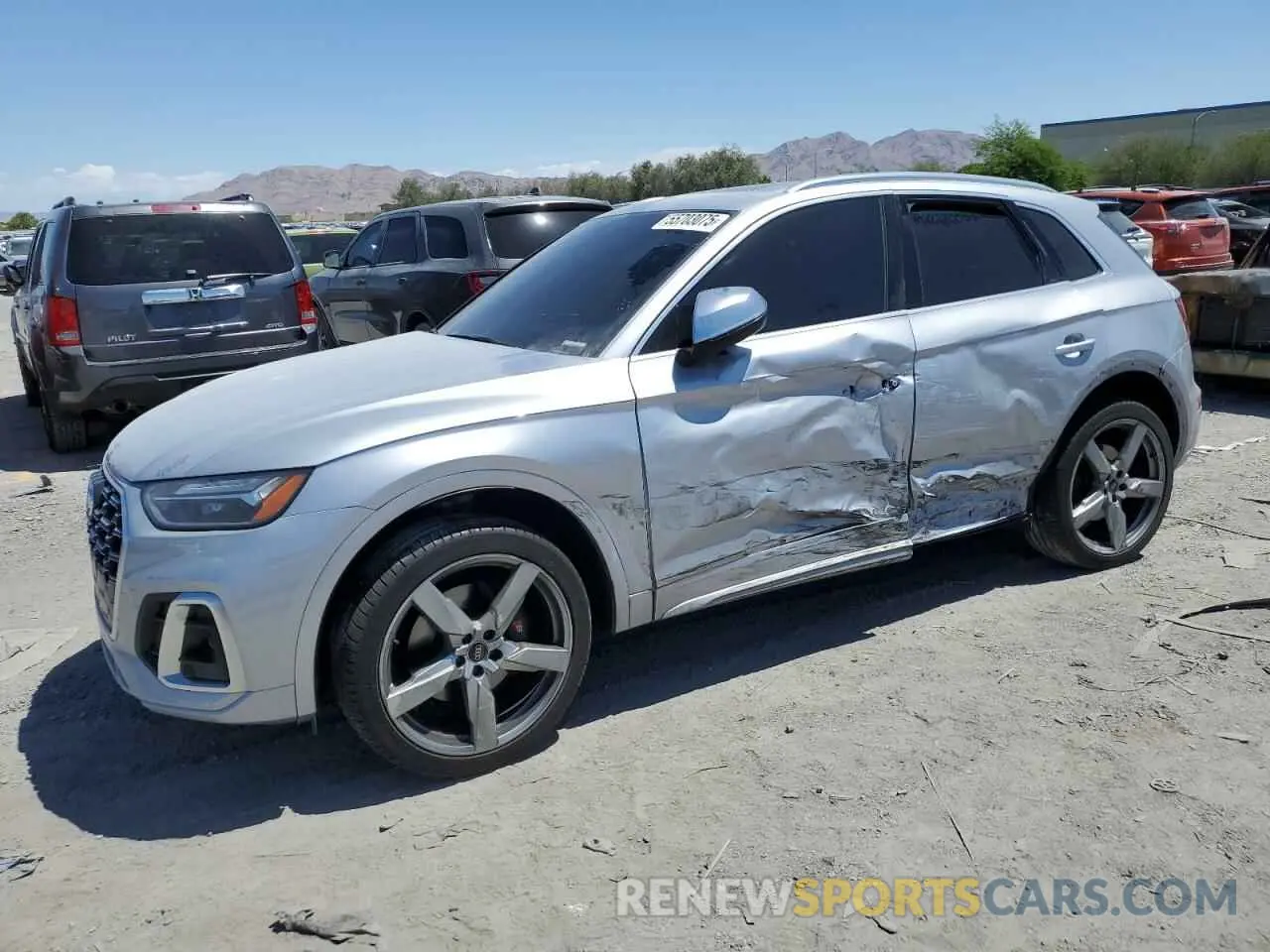 1 Photograph of a damaged car WA1B4AFY6M2042970 AUDI SQ5 2021