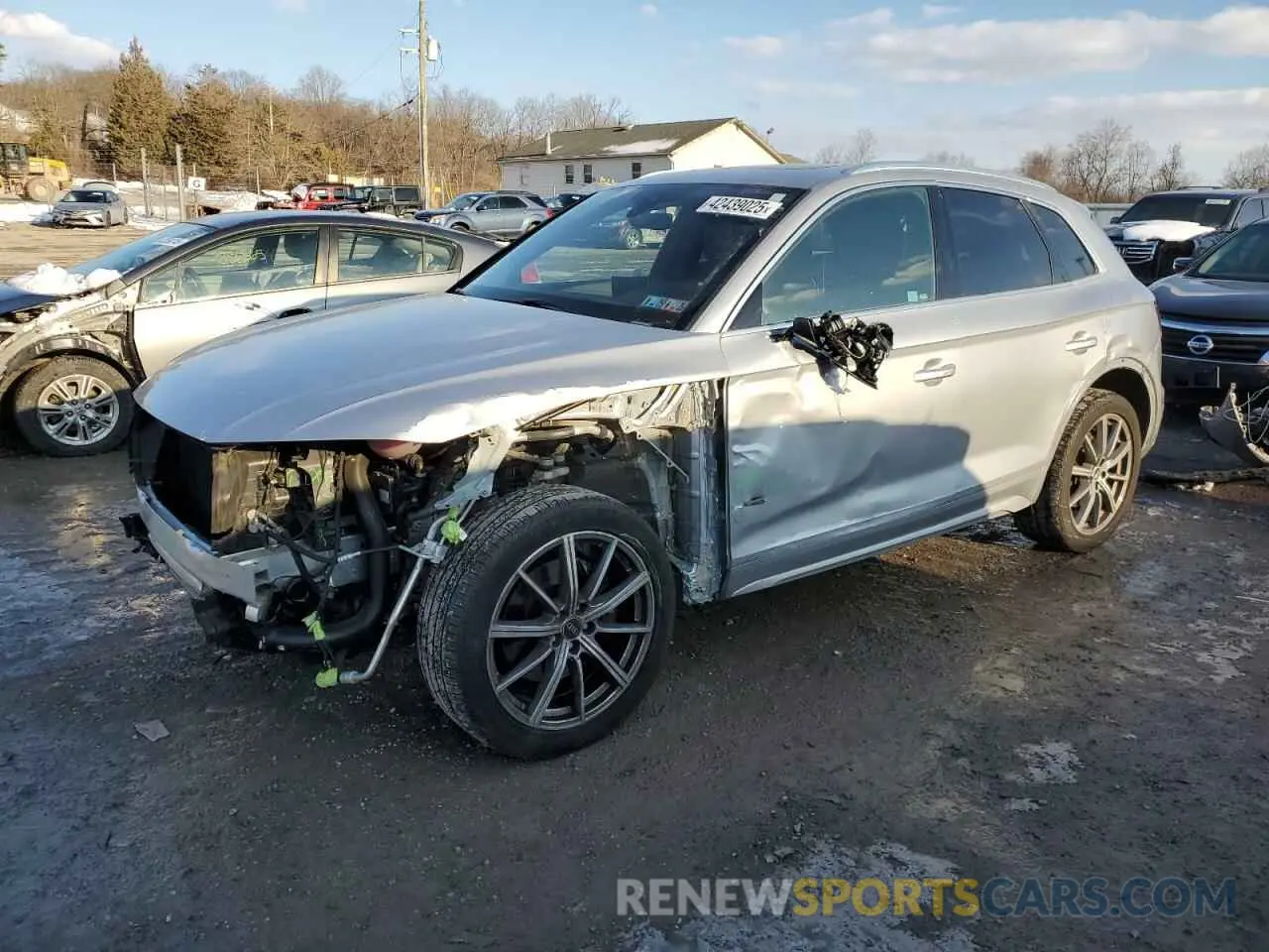 1 Photograph of a damaged car WA1B4AFY8M2071791 AUDI SQ5 2021