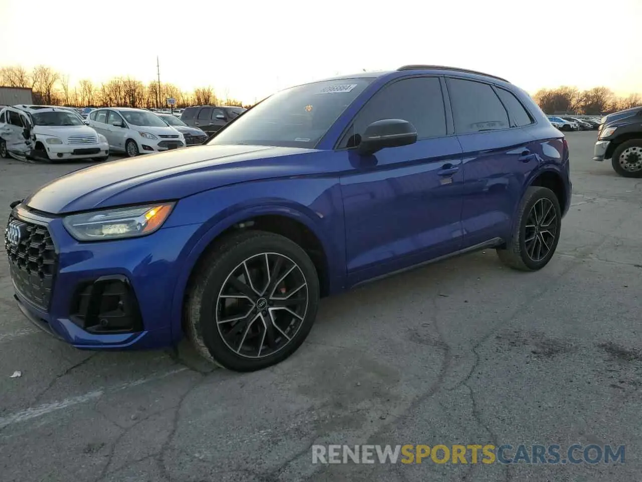 1 Фотография поврежденного автомобиля WA1B4BFY4M2096922 AUDI SQ5 2021