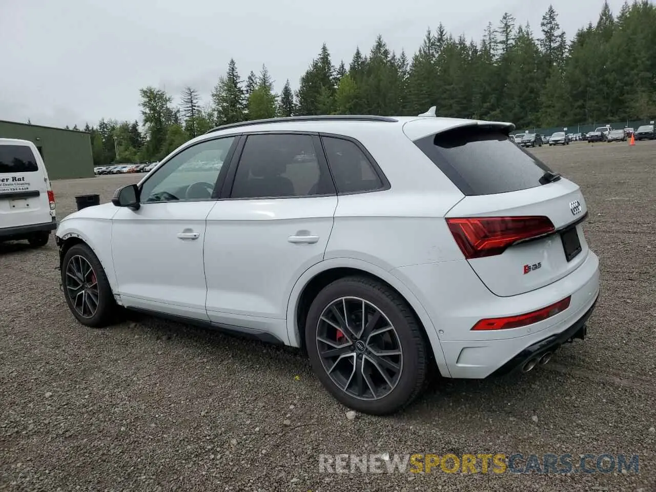 2 Photograph of a damaged car WA1C4AFYXM2030261 AUDI SQ5 2021