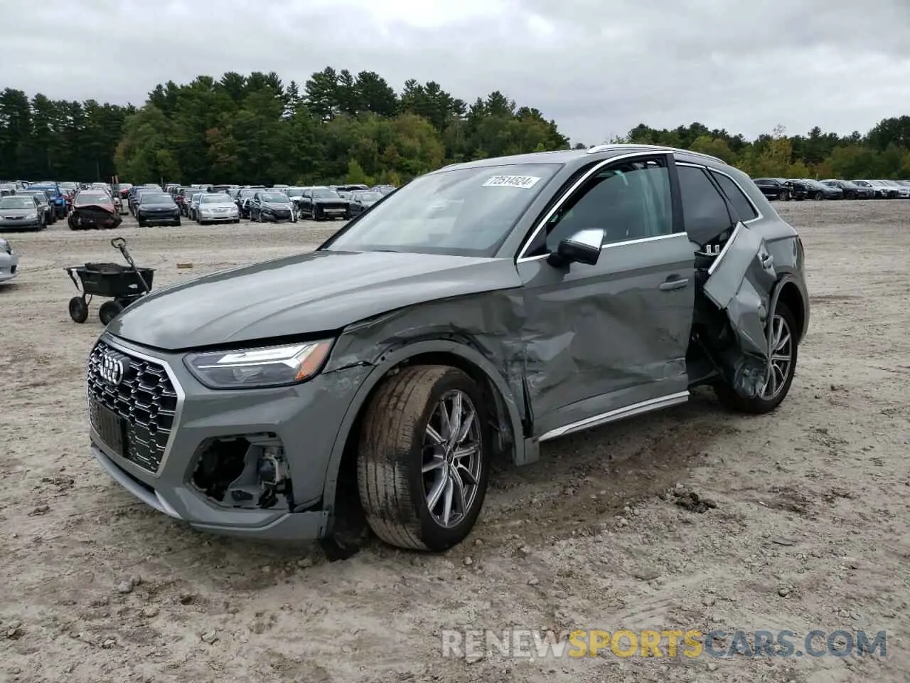1 Photograph of a damaged car WA1B4AFY0N2031321 AUDI SQ5 2022