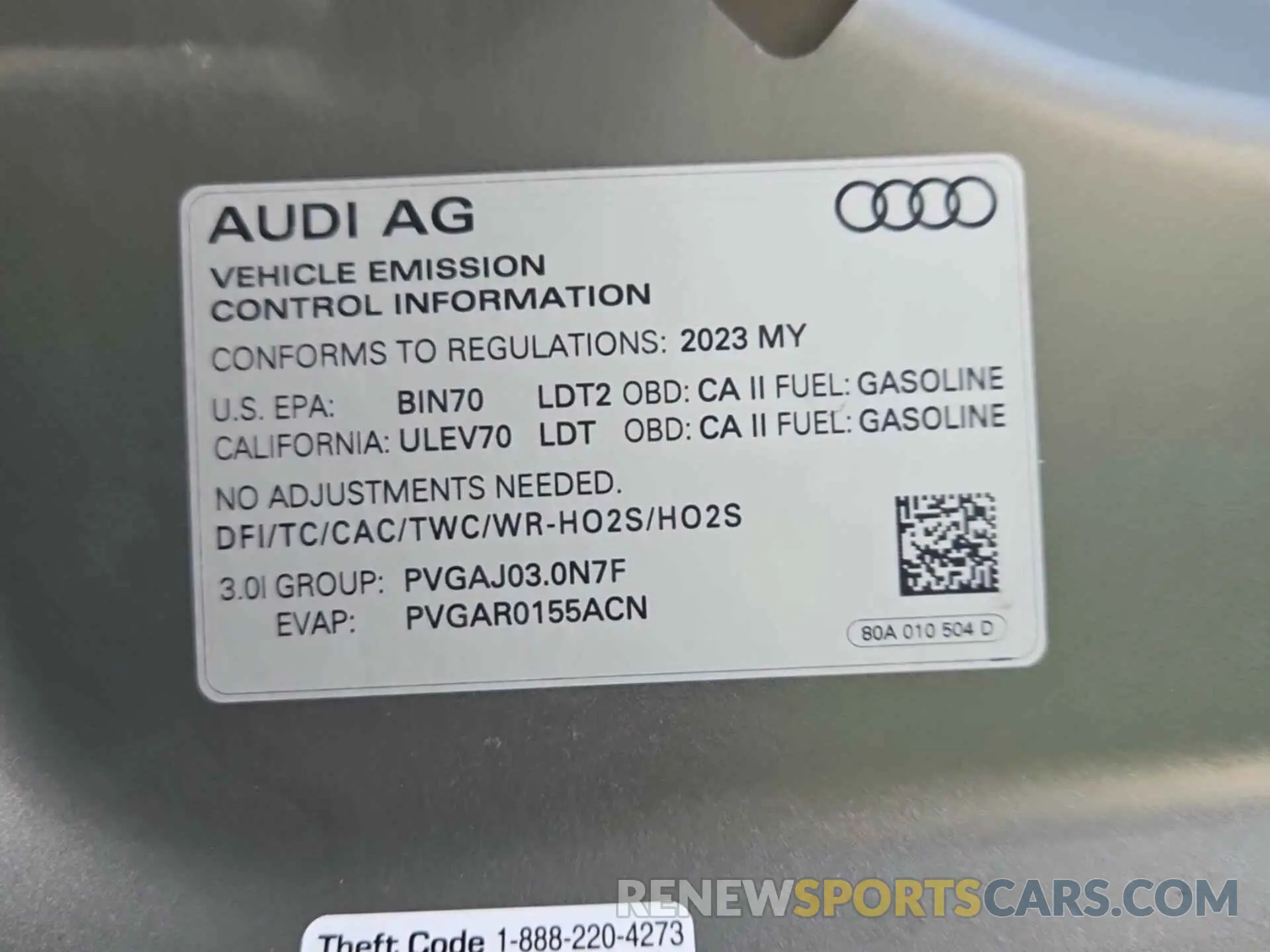 11 Фотография поврежденного автомобиля WA134BFY3P2033254 AUDI SQ5 2023
