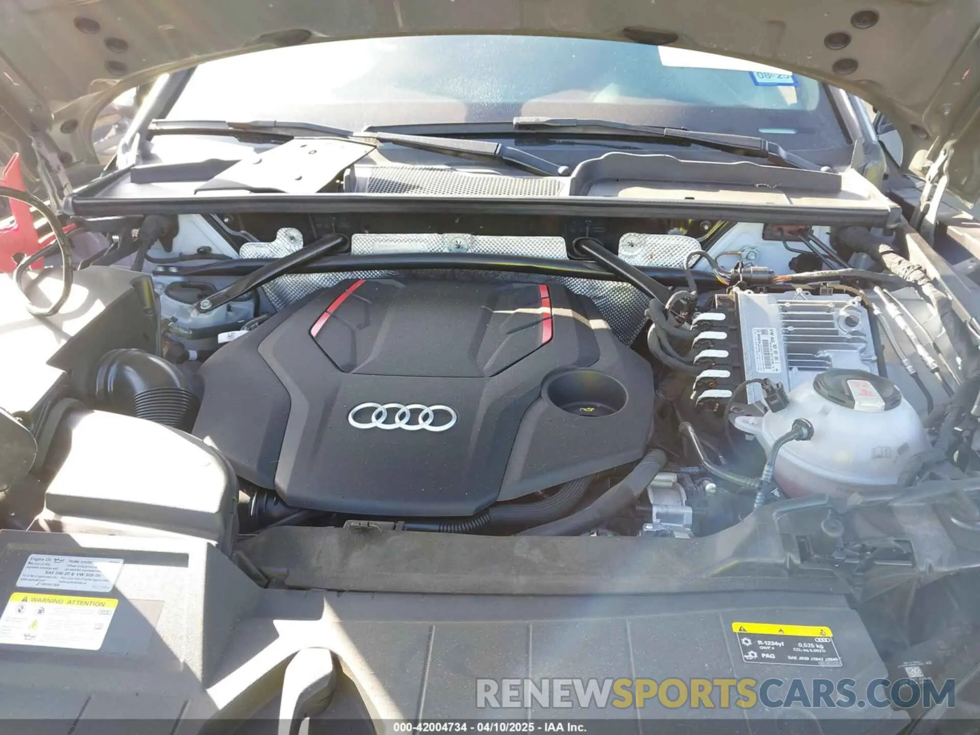 10 Фотография поврежденного автомобиля WA1B4AFY4P2035195 AUDI SQ5 2023