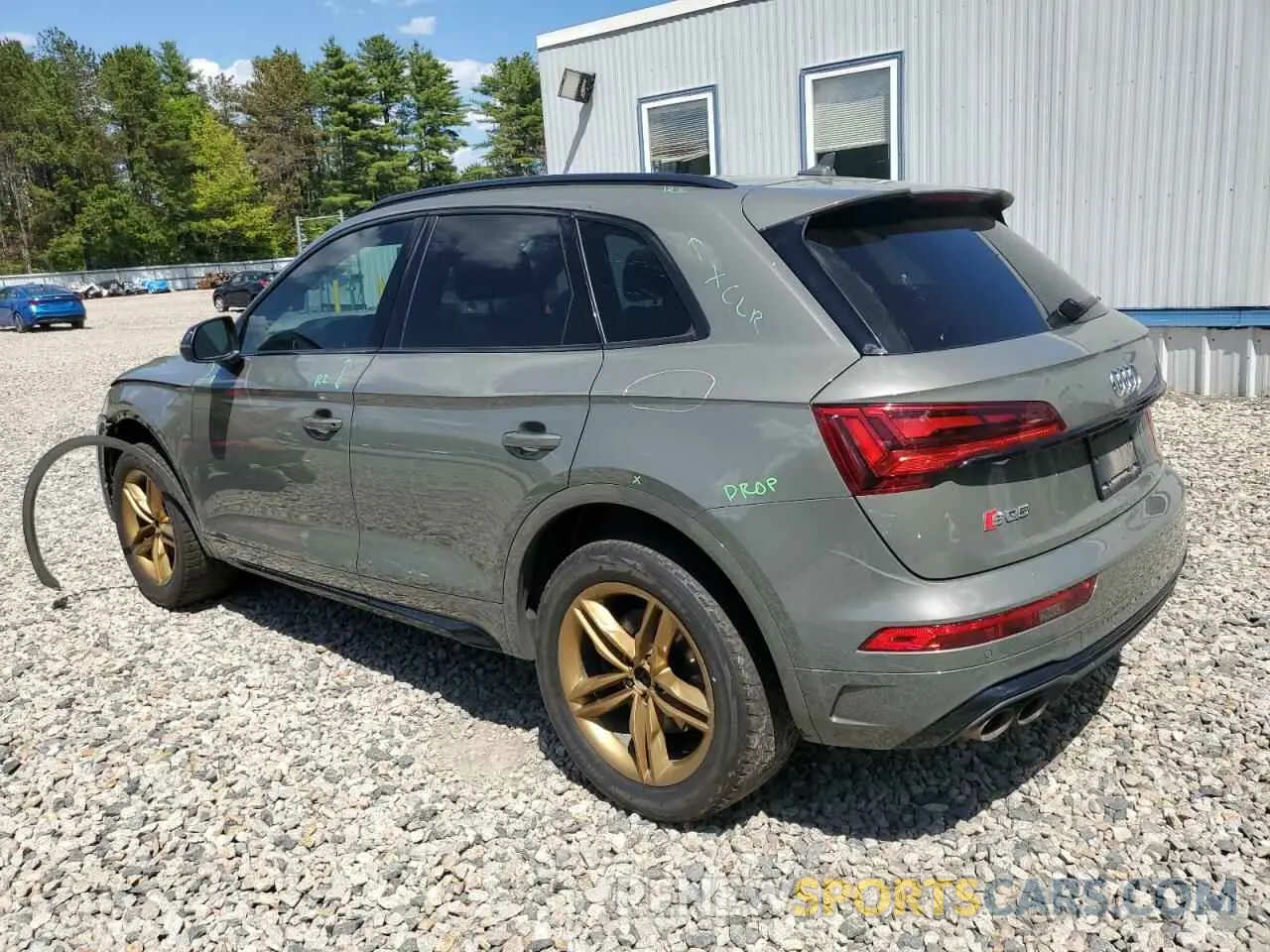2 Фотография поврежденного автомобиля WA1B4AFY4P2083151 AUDI SQ5 2023