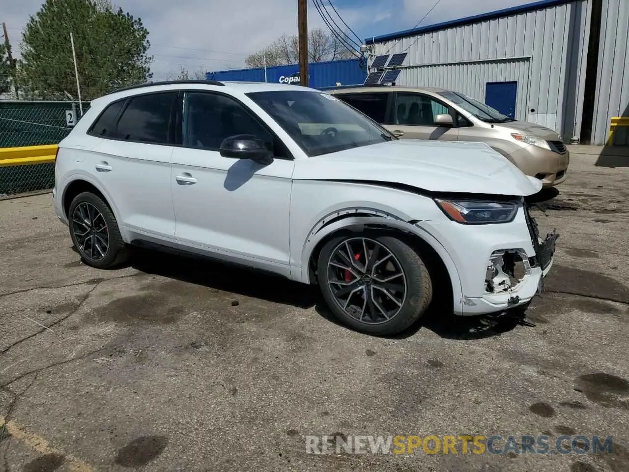 4 Фотография поврежденного автомобиля WA1B4AFY6P2192470 AUDI SQ5 2023