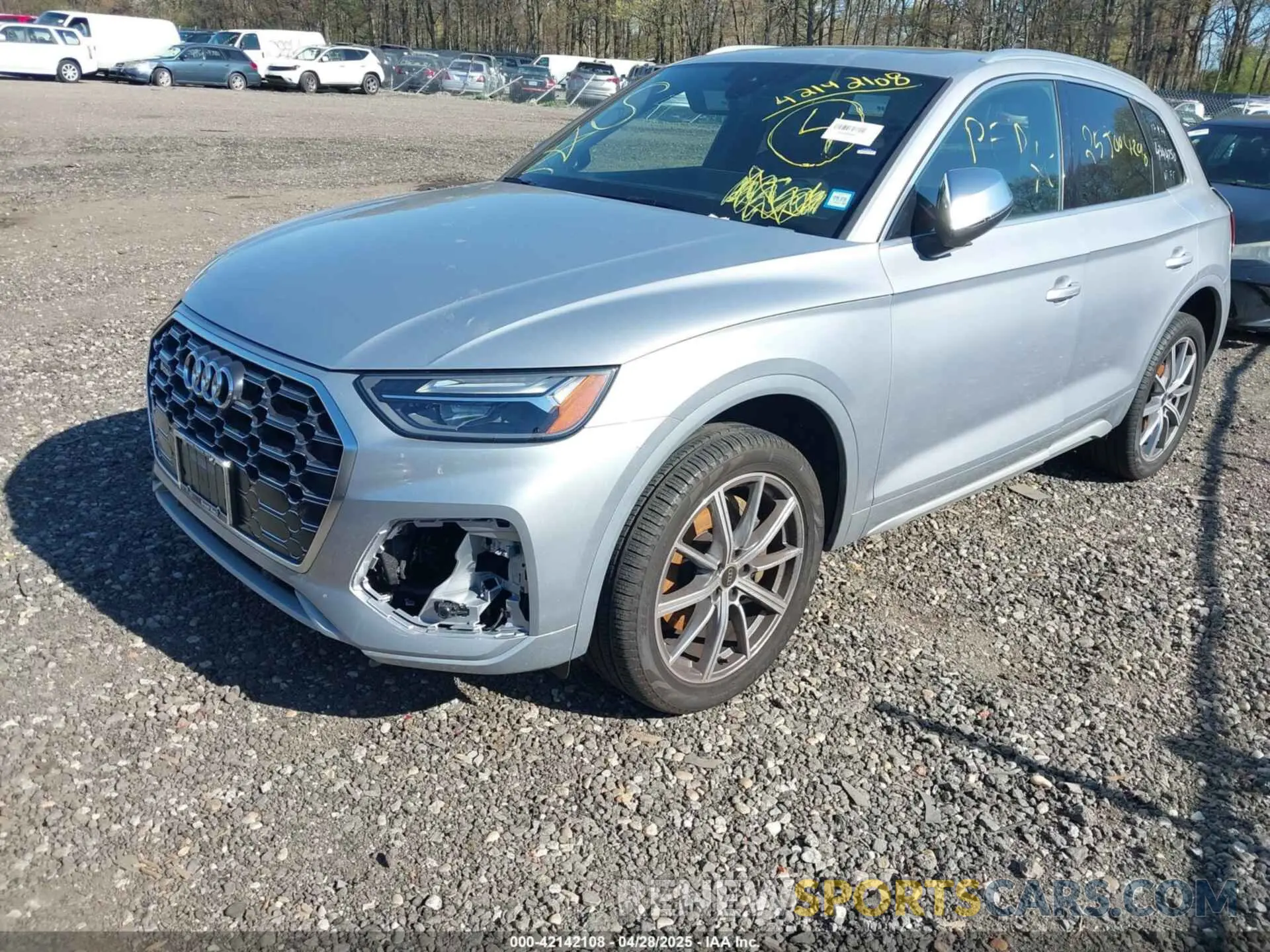2 Фотография поврежденного автомобиля WA1A4AFYXR2128480 AUDI SQ5 2024