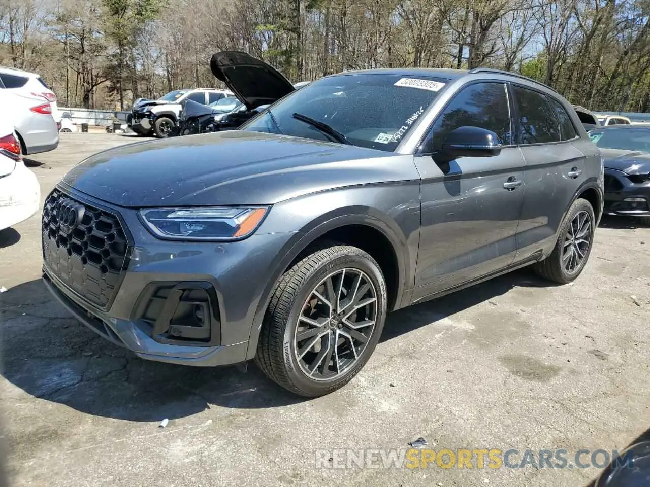 1 Photograph of a damaged car WA1B4AFY1R2035223 AUDI SQ5 2024