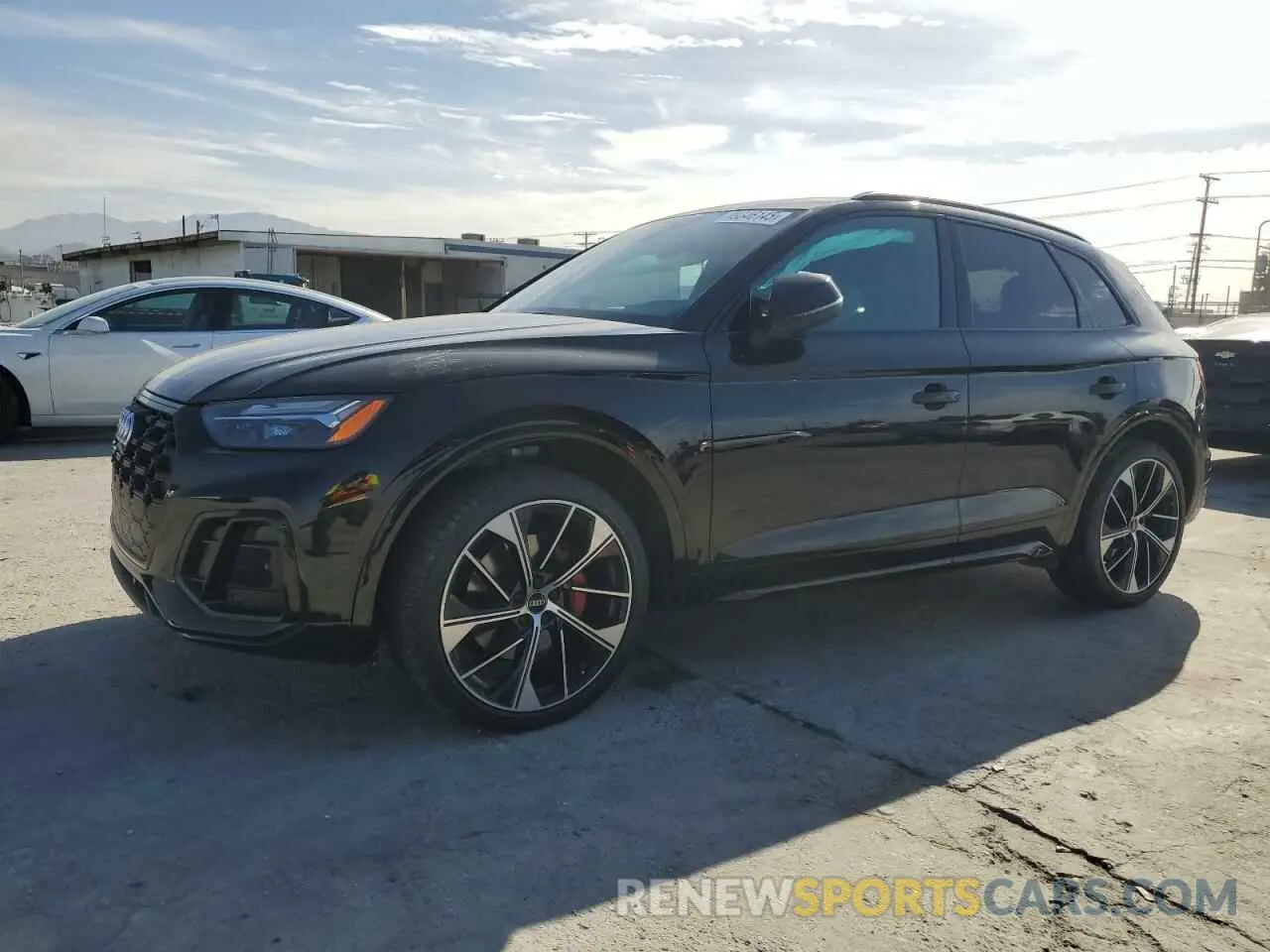 1 Photograph of a damaged car WA1B4AFY4R2009604 AUDI SQ5 2024