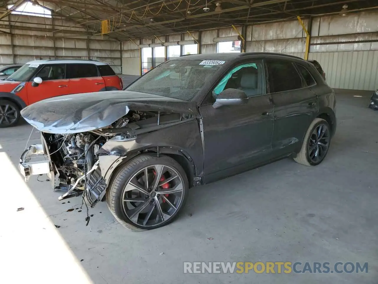 1 Photograph of a damaged car WA1C4AFY0R2007627 AUDI SQ5 2024