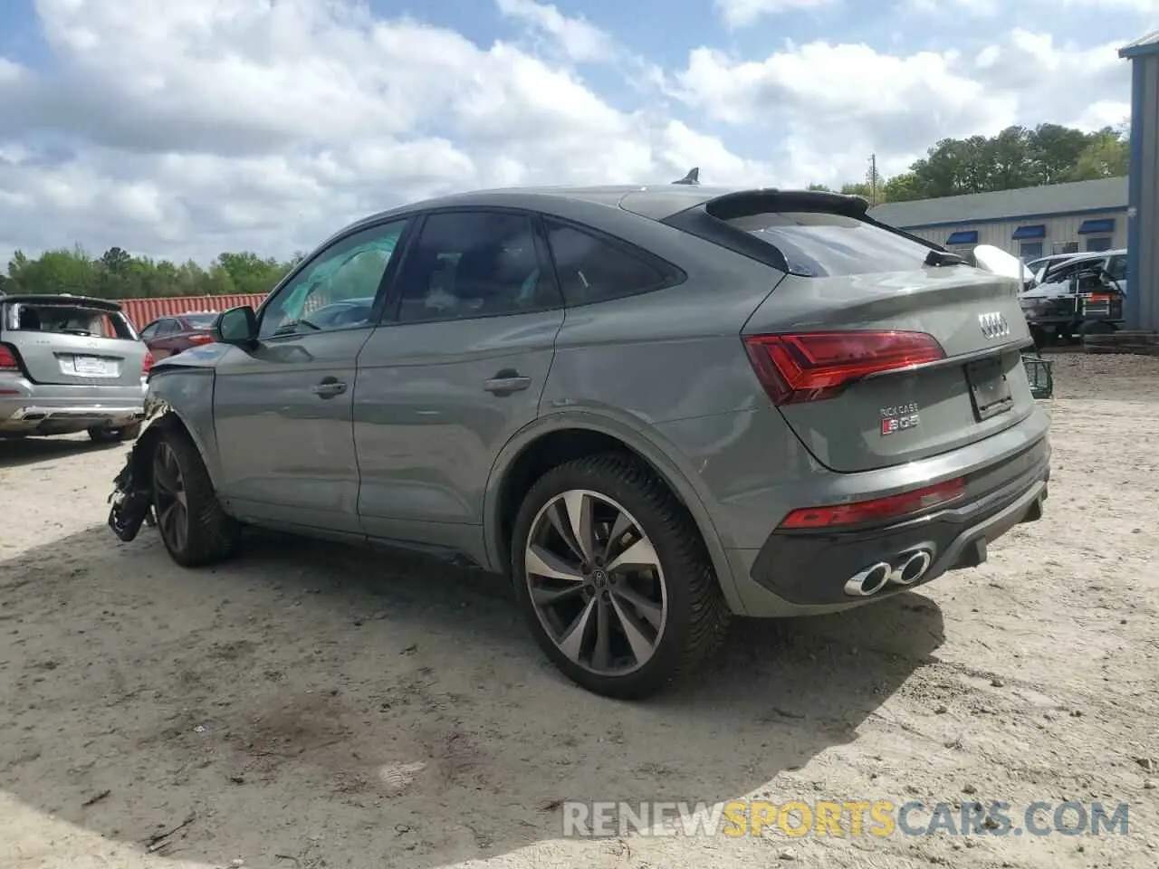 2 Photograph of a damaged car WA124AFY0N2136697 AUDI SQ5 SPORTB 2022