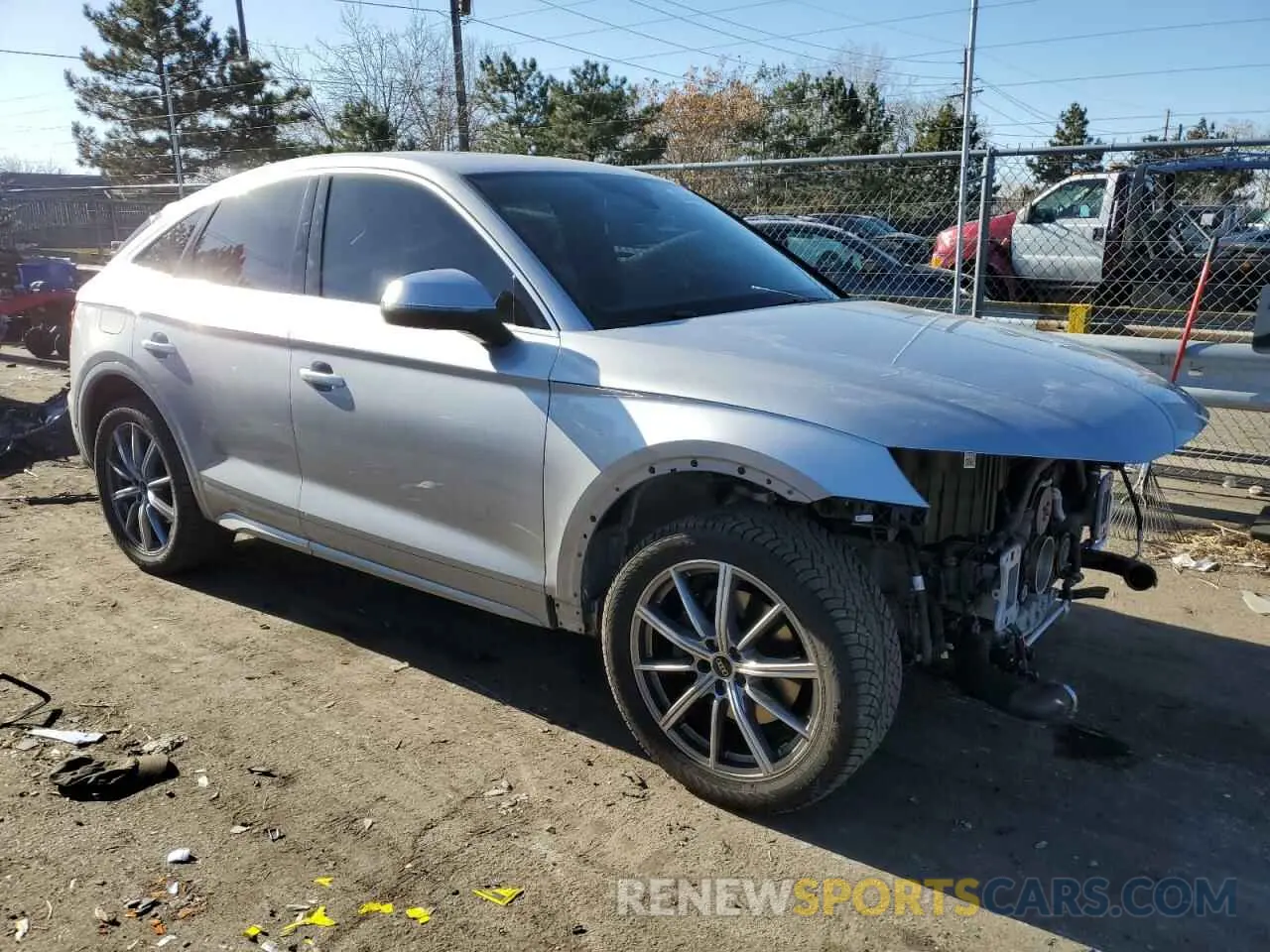 4 Photograph of a damaged car WA134AFY1P2071480 AUDI SQ5 SPORTB 2023