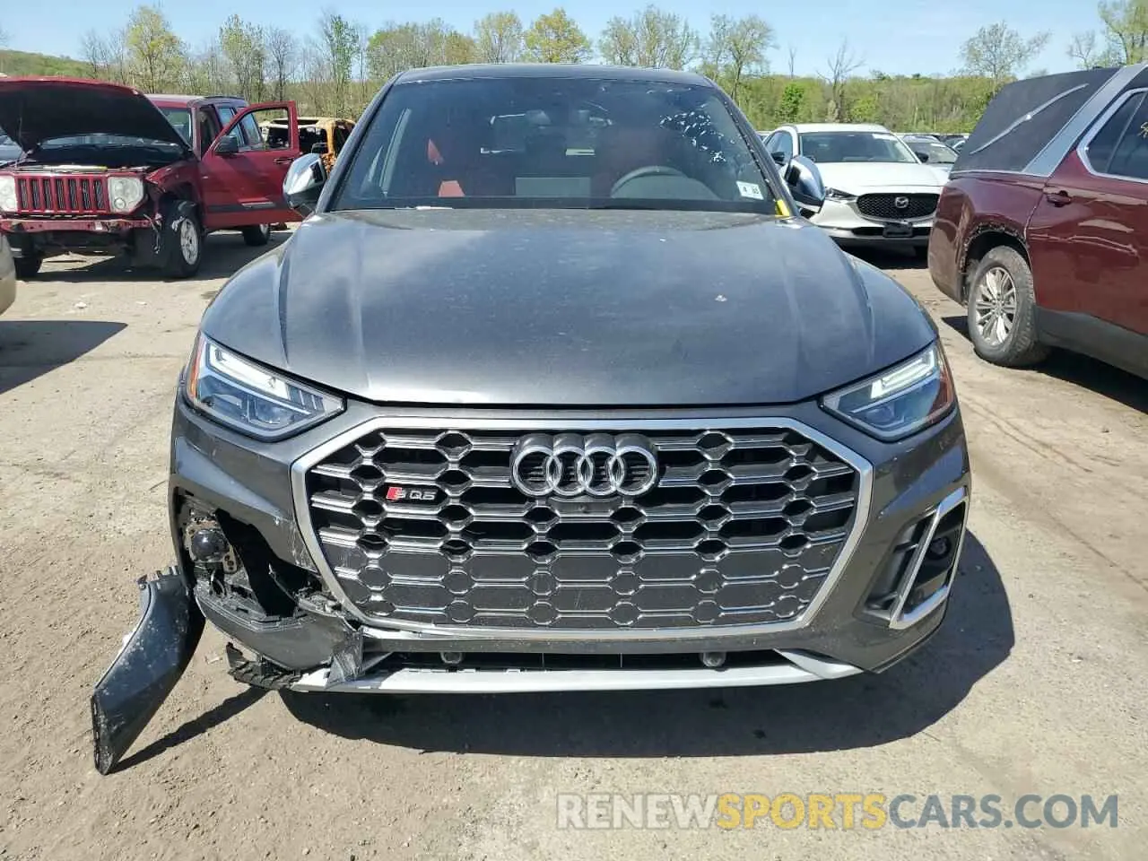 5 Фотография поврежденного автомобиля WA124AFY5S2055870 AUDI SQ5 SPORTB 2025