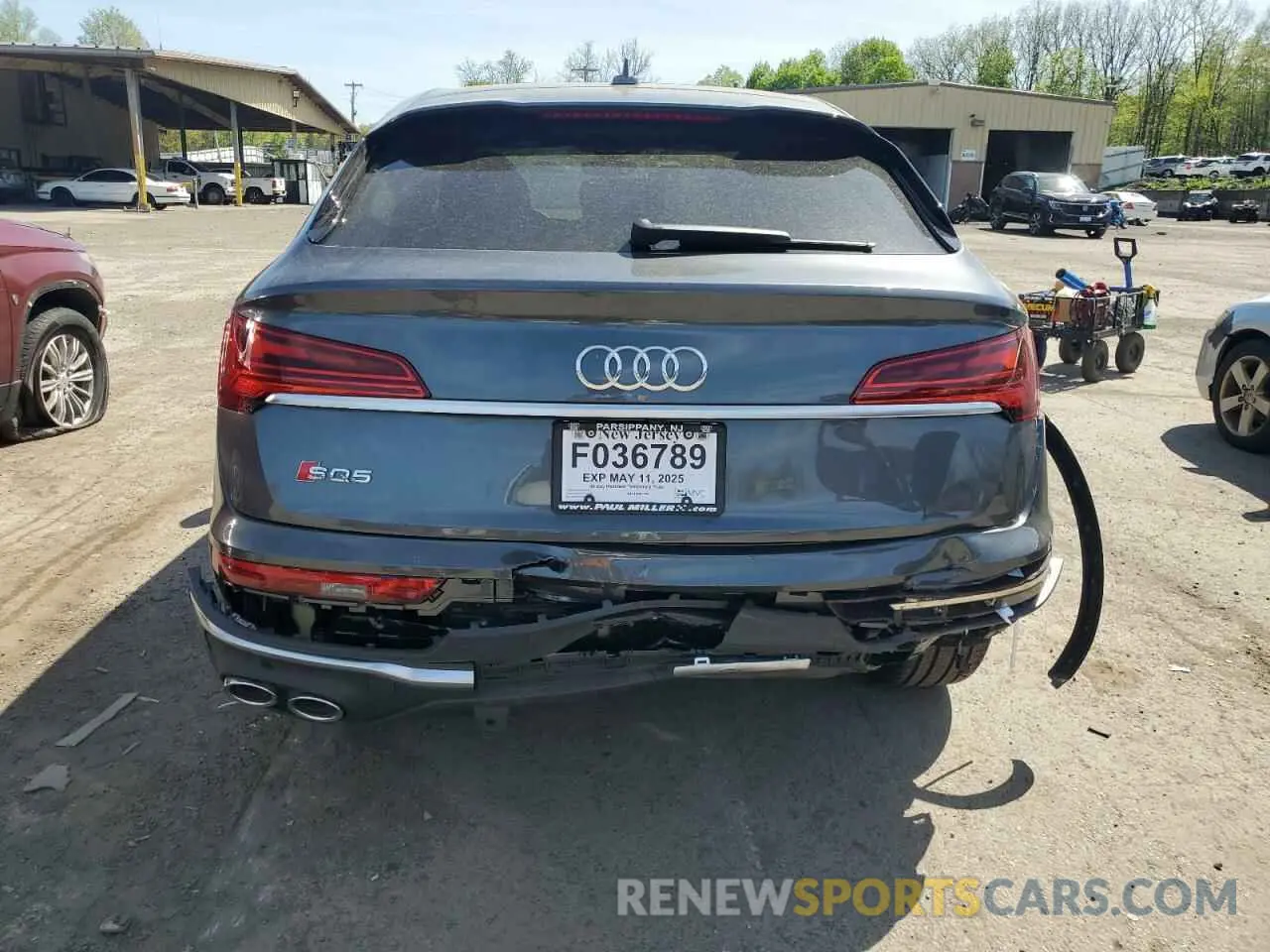 6 Фотография поврежденного автомобиля WA124AFY5S2055870 AUDI SQ5 SPORTB 2025