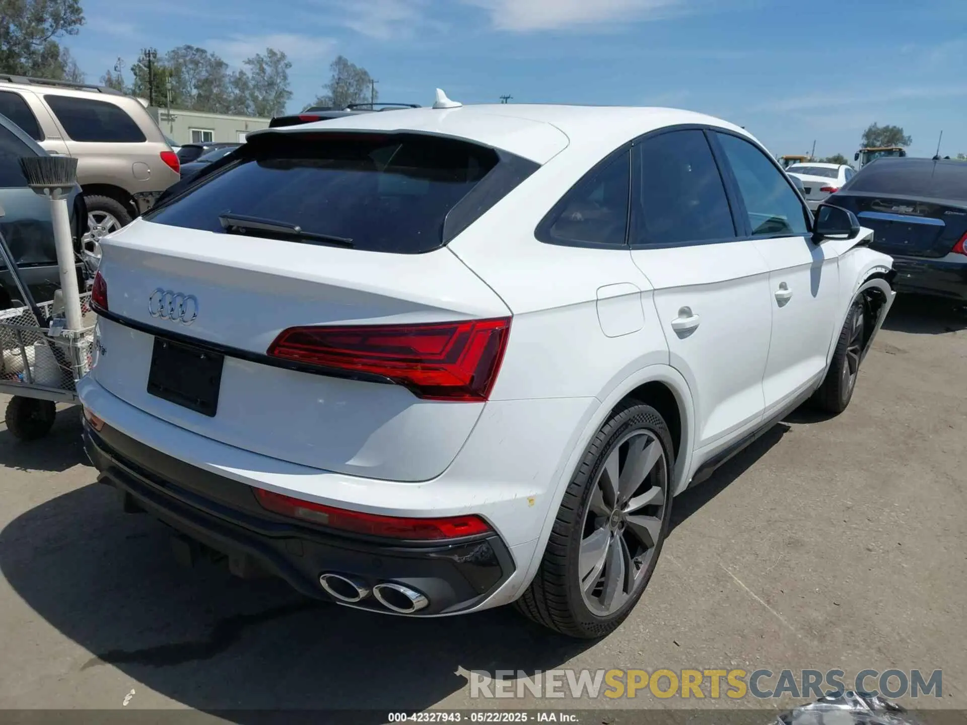 4 Photograph of a damaged car WA124AFY7P2036034 AUDI SQ5 SPORTBACK 2023