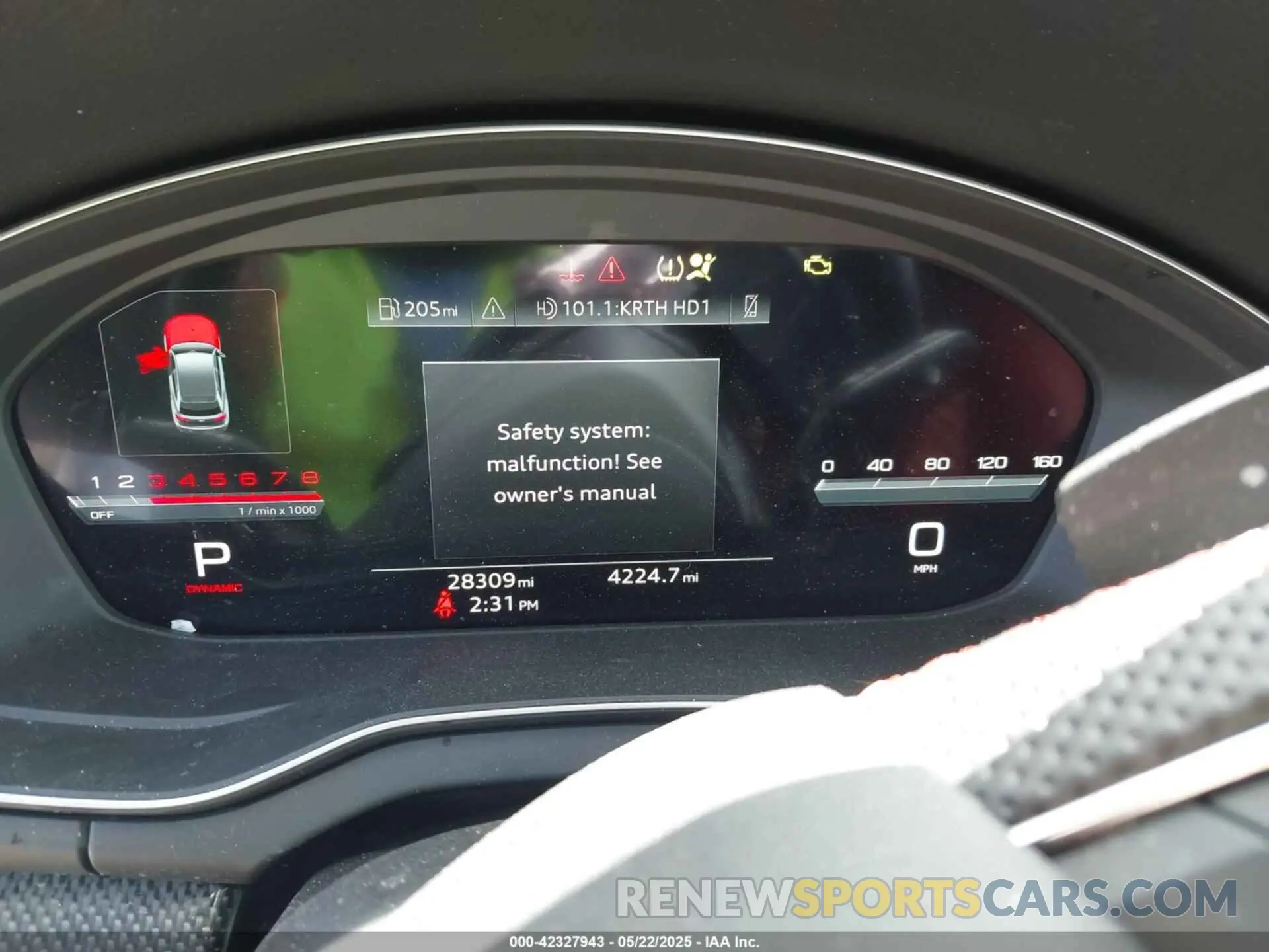 7 Photograph of a damaged car WA124AFY7P2036034 AUDI SQ5 SPORTBACK 2023