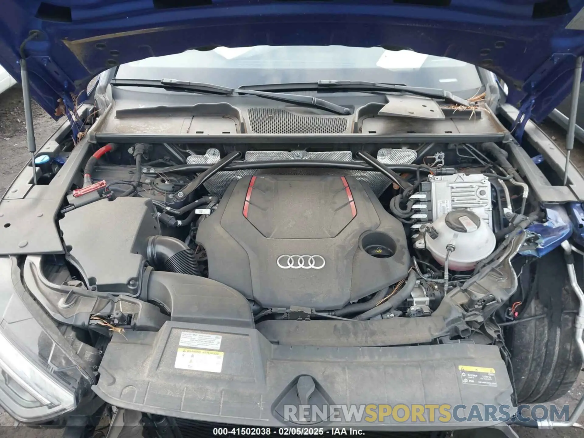 10 Фотография поврежденного автомобиля WA124AFY8P2010638 AUDI SQ5 SPORTBACK 2023